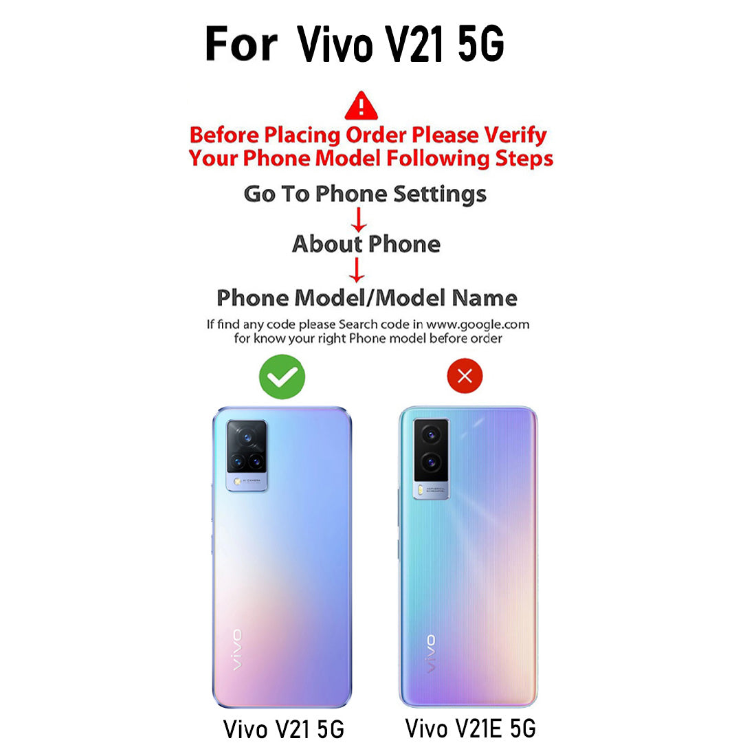 Premium Wallet Flip Cover for Vivo V21 5G