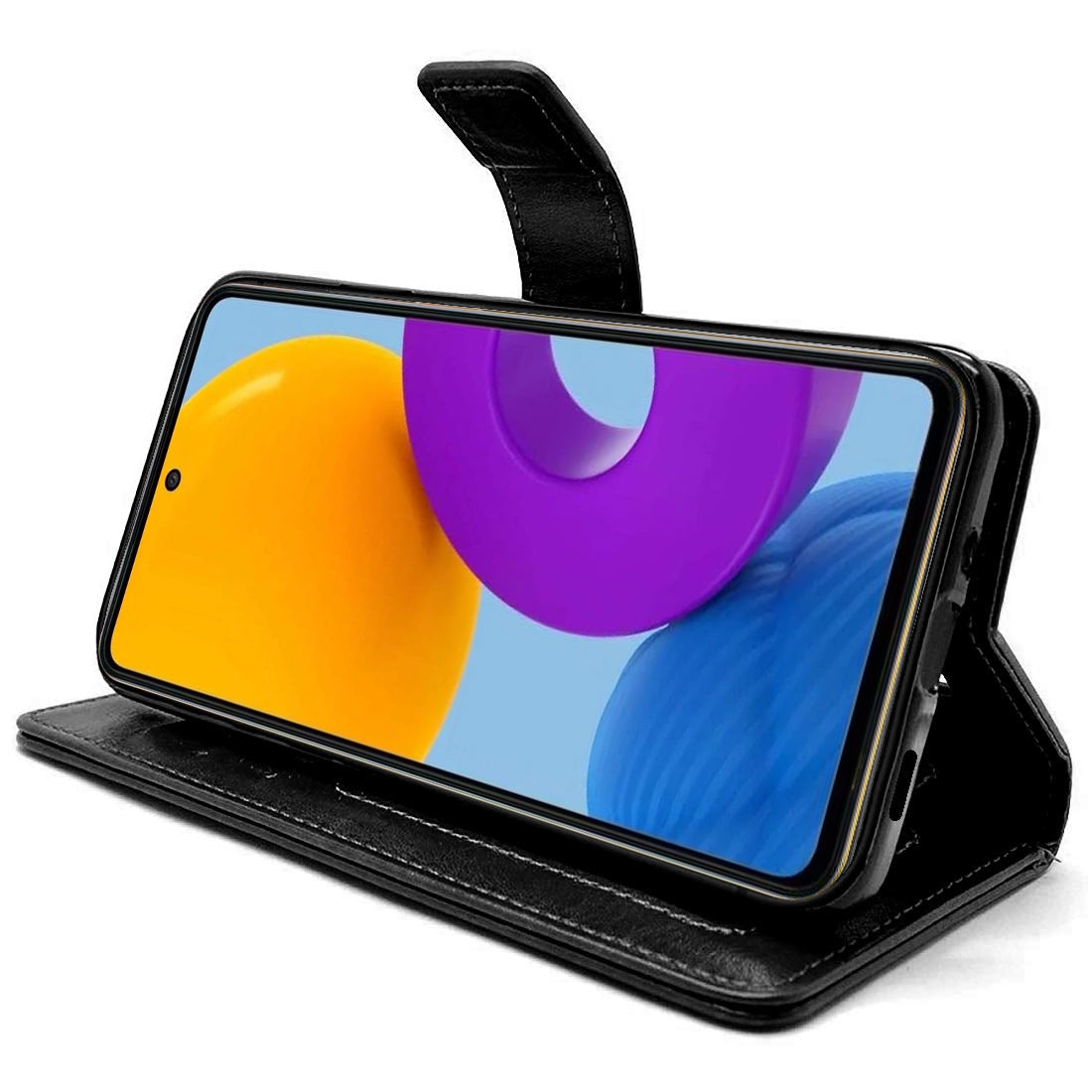 Premium Wallet Flip Cover for Samsung Galaxy M52 5G