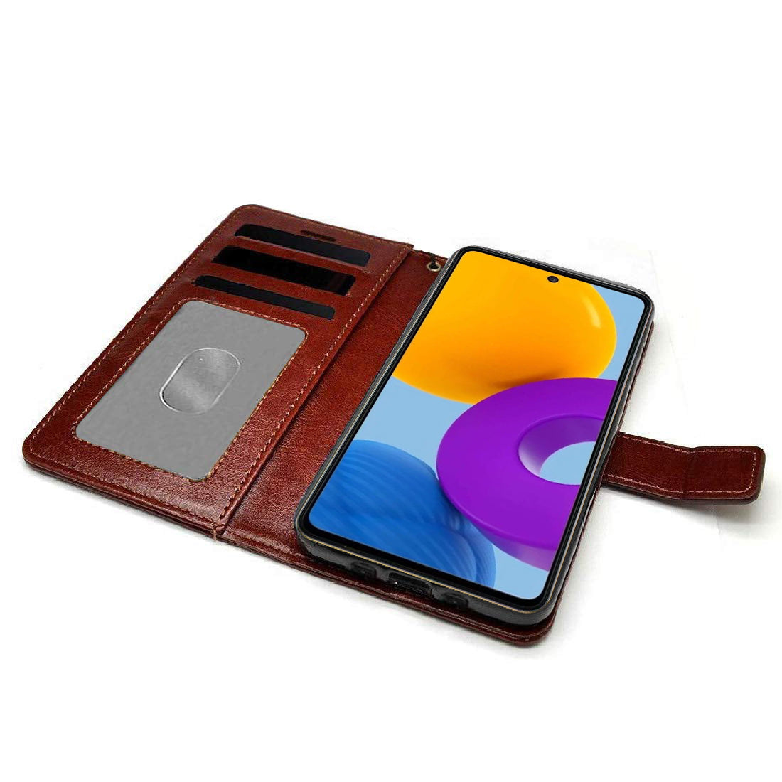 Premium Wallet Flip Cover for Samsung Galaxy M52 5G
