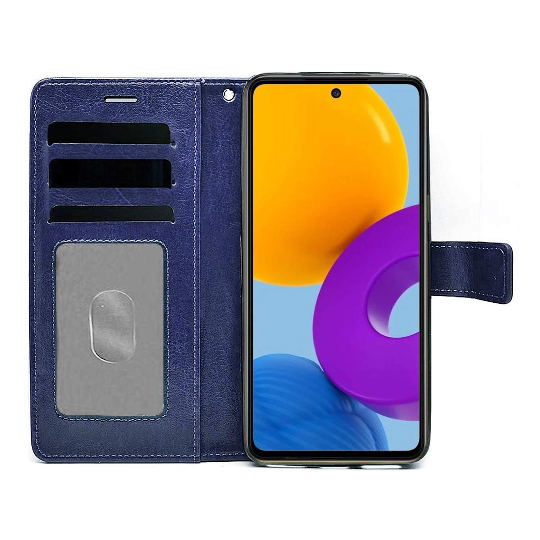 Premium Wallet Flip Cover for Samsung Galaxy M52 5G
