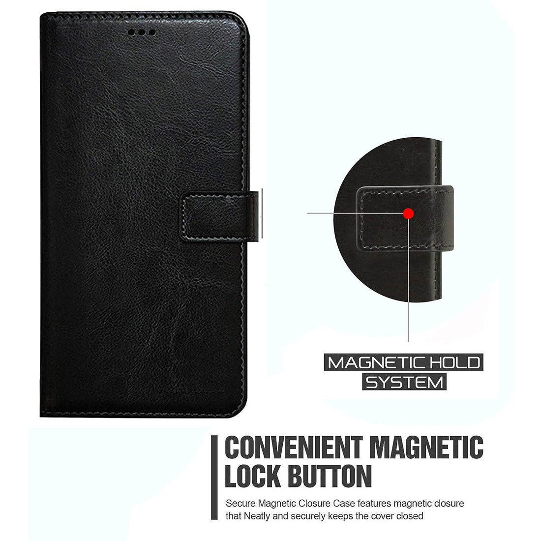 Premium Wallet Flip Cover for Mi Redmi 5A
