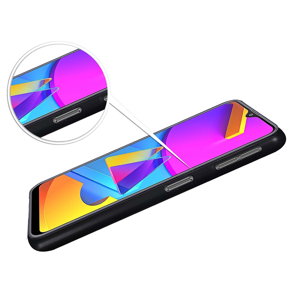 Leather TPU Back Cover for Samsung Galaxy M10s