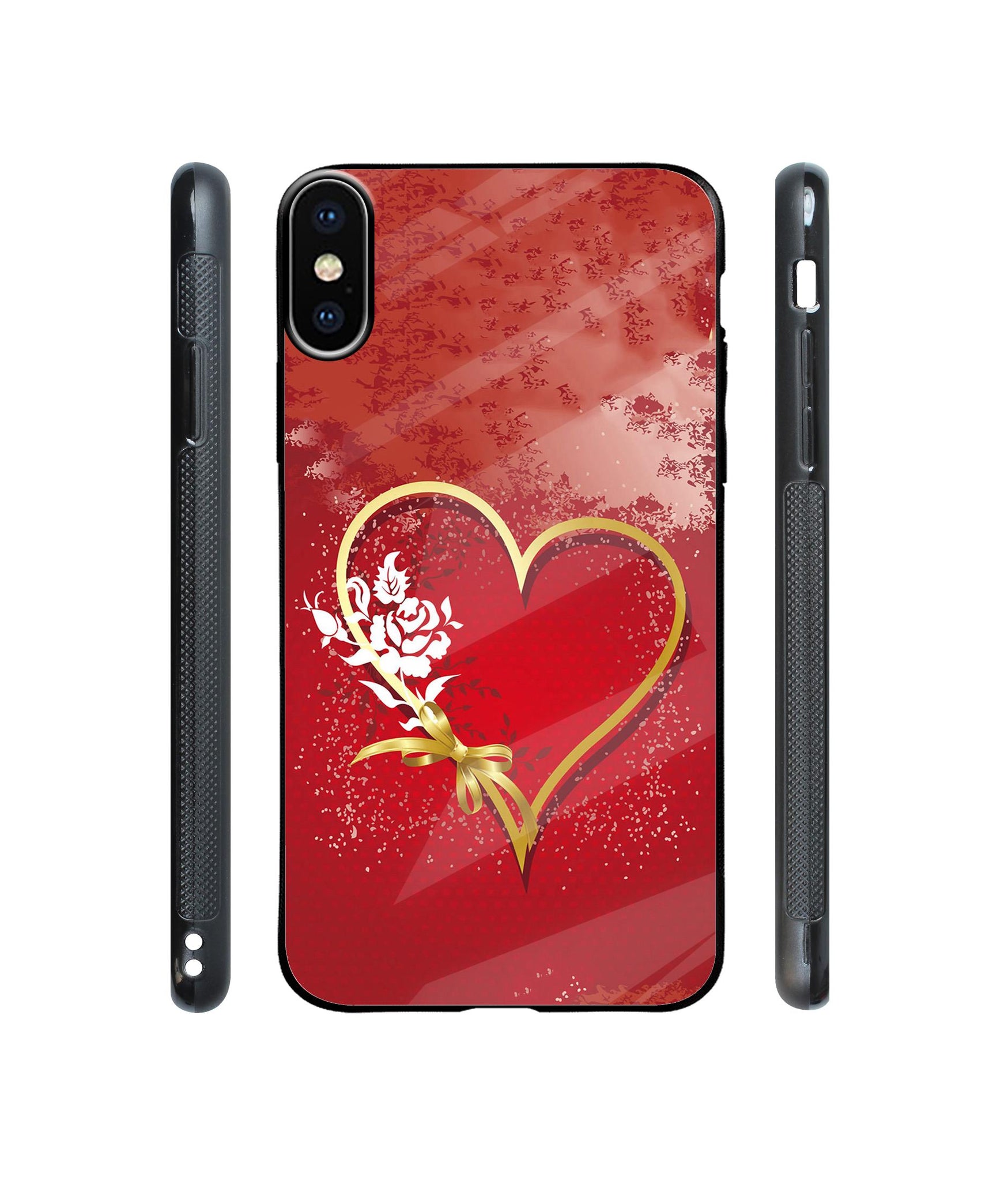 Dark Night Park Designer Printed Glass Cover for Apple iPhone X / Xs