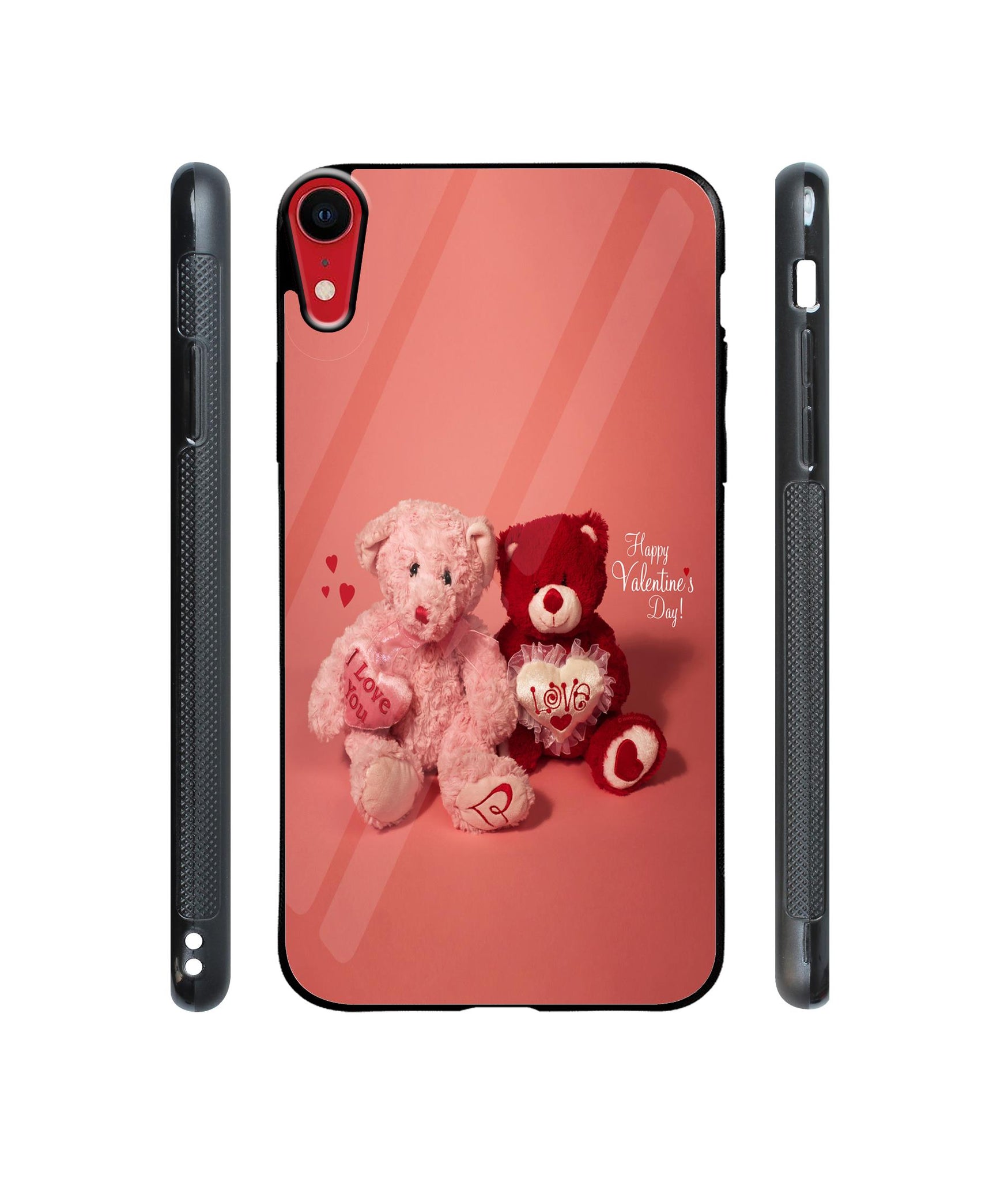 Valentine Day Designer Printed Glass Cover for Apple iPhone XR