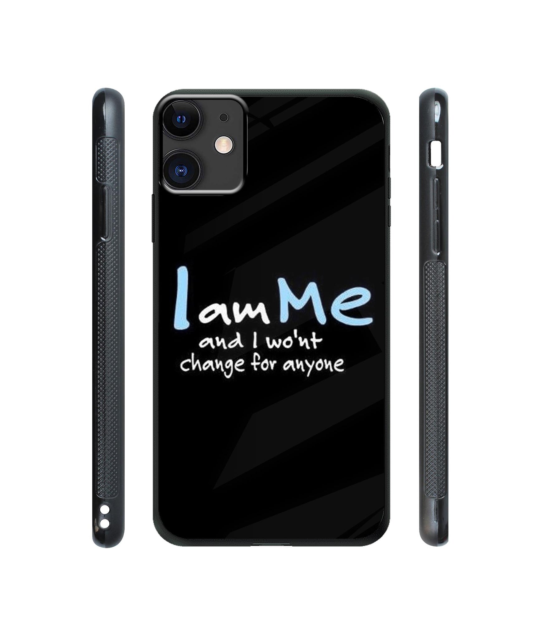 Quotes Designer Printed Glass Cover for Apple iPhone 11