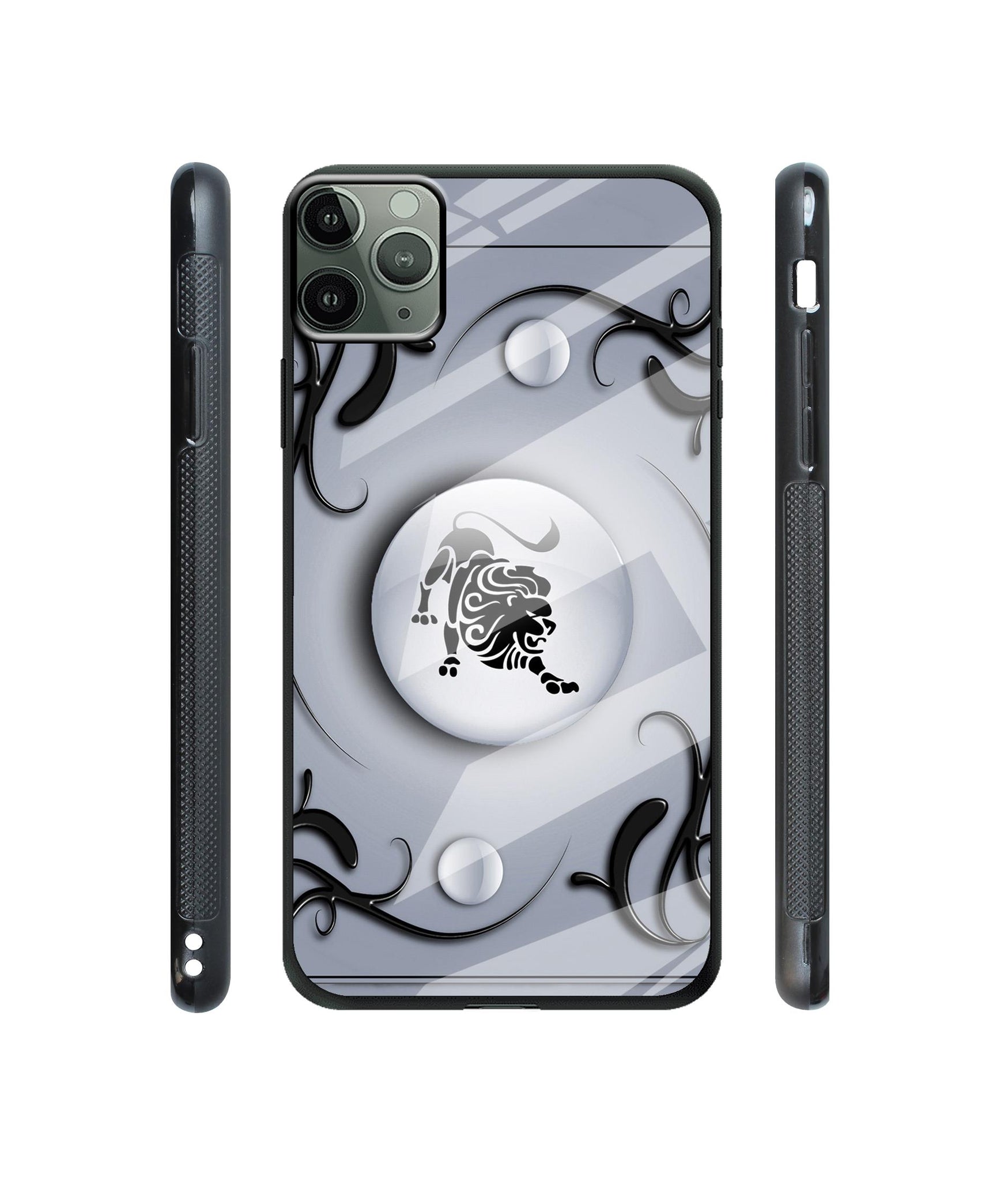Leo Designer Printed Glass Cover for Apple iPhone 11 Pro