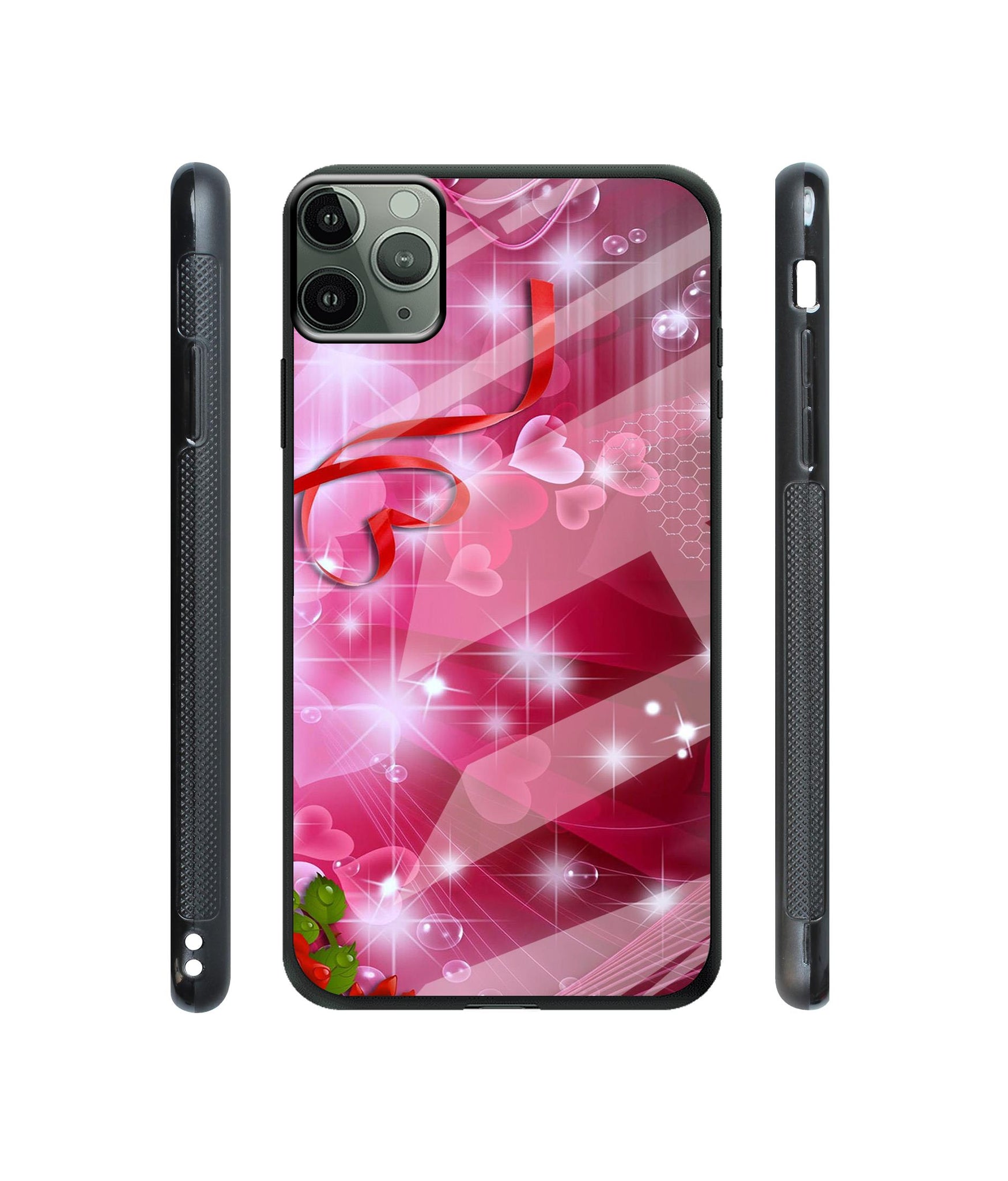 Love Designer Printed Glass Cover for Apple iPhone 11 Pro Max