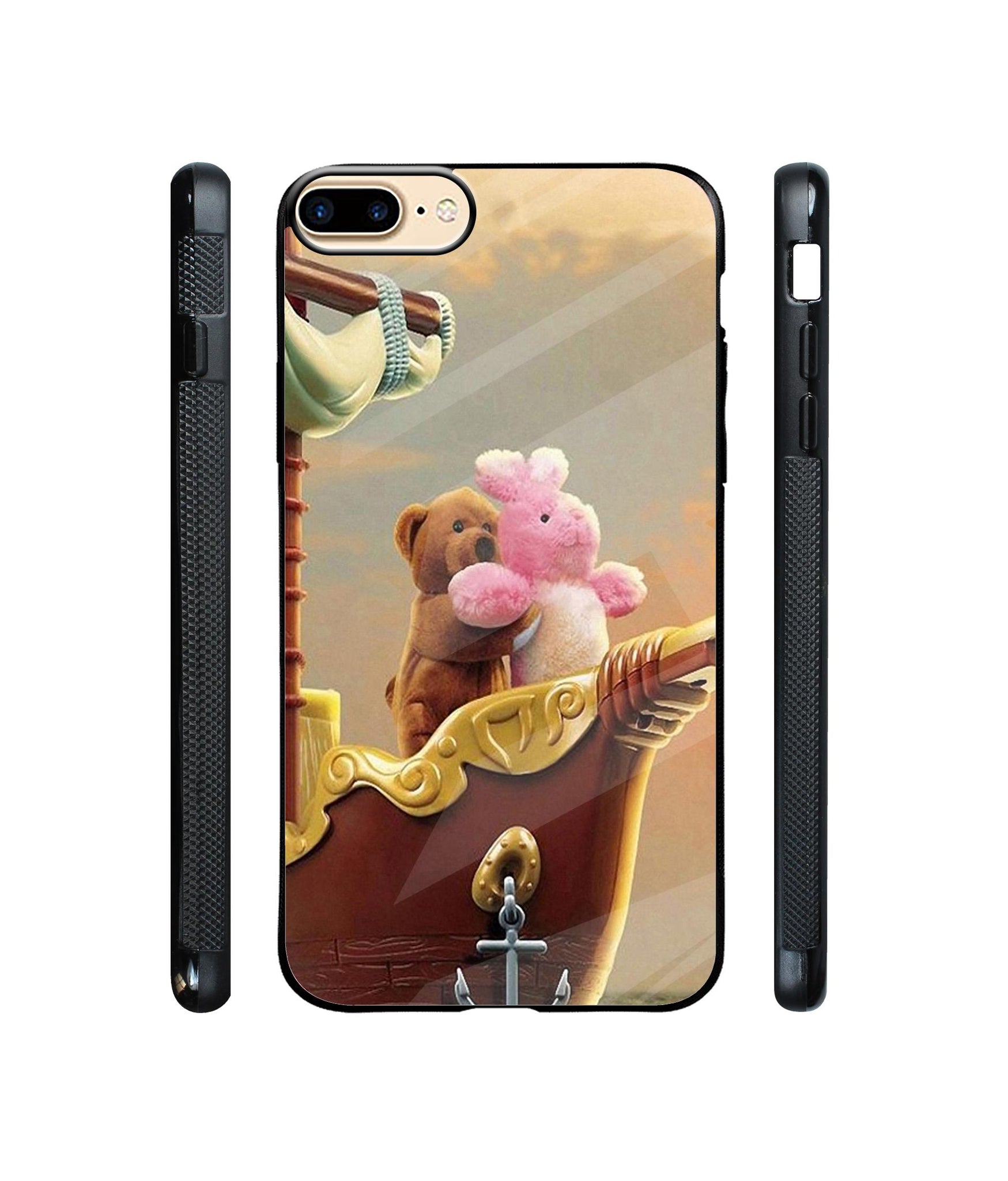 Funny Titanic Designer Printed Glass Cover for Apple iPhone 7 Plus / iPhone 8 Plus