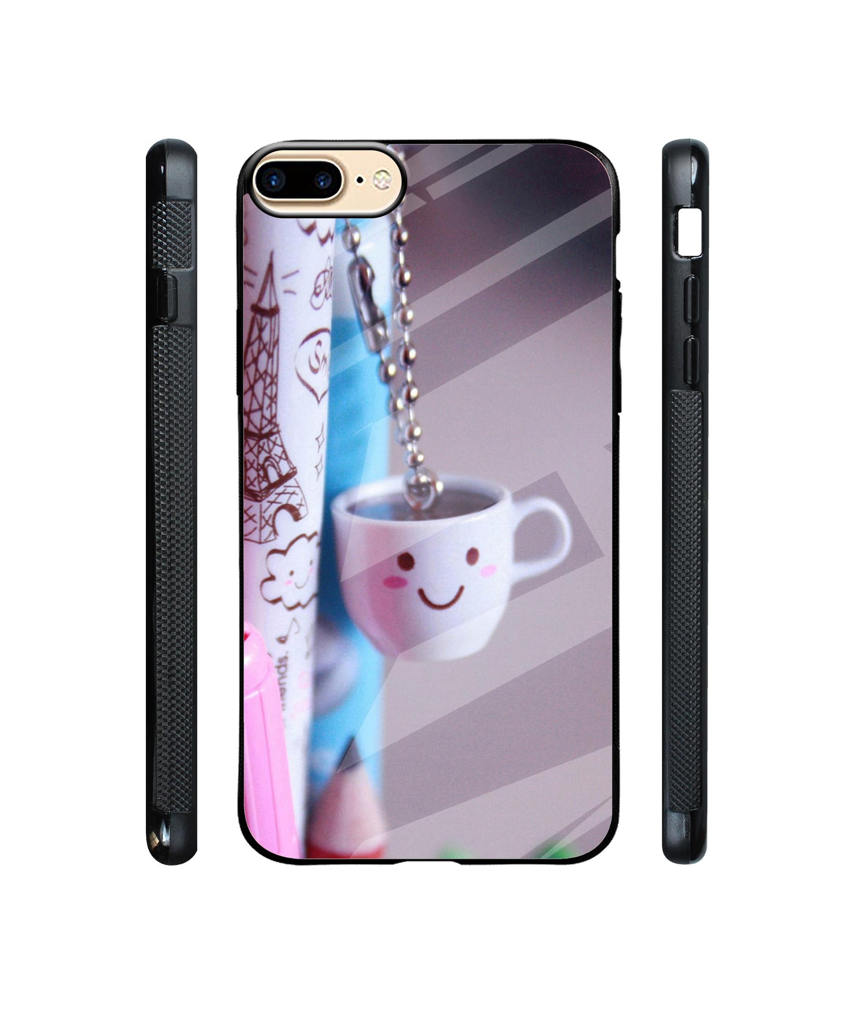 Photography Designer Printed Glass Cover for Apple iPhone 7 Plus / iPhone 8 Plus