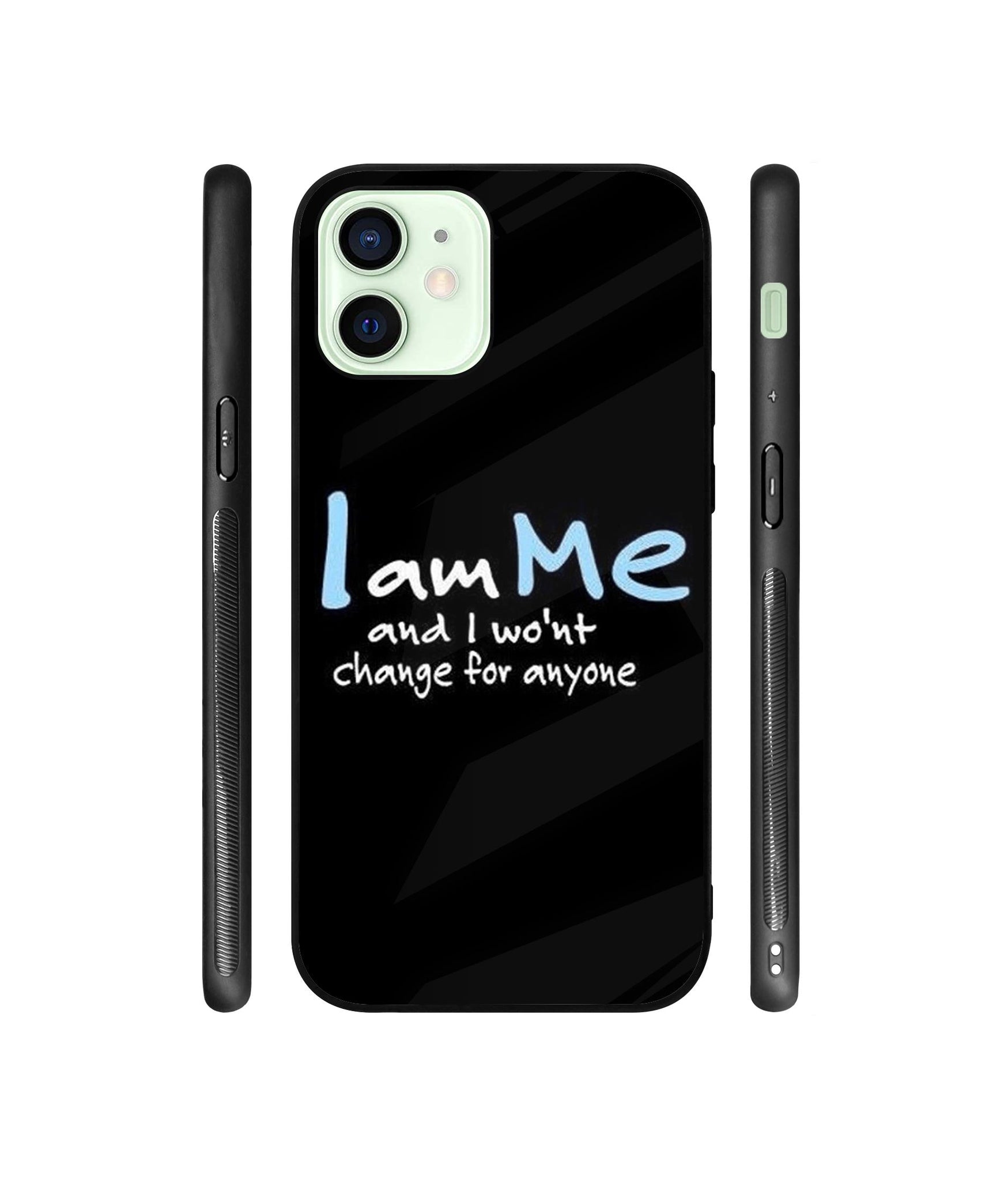 Quotes Designer Printed Glass Cover for Apple iPhone 12 Mini
