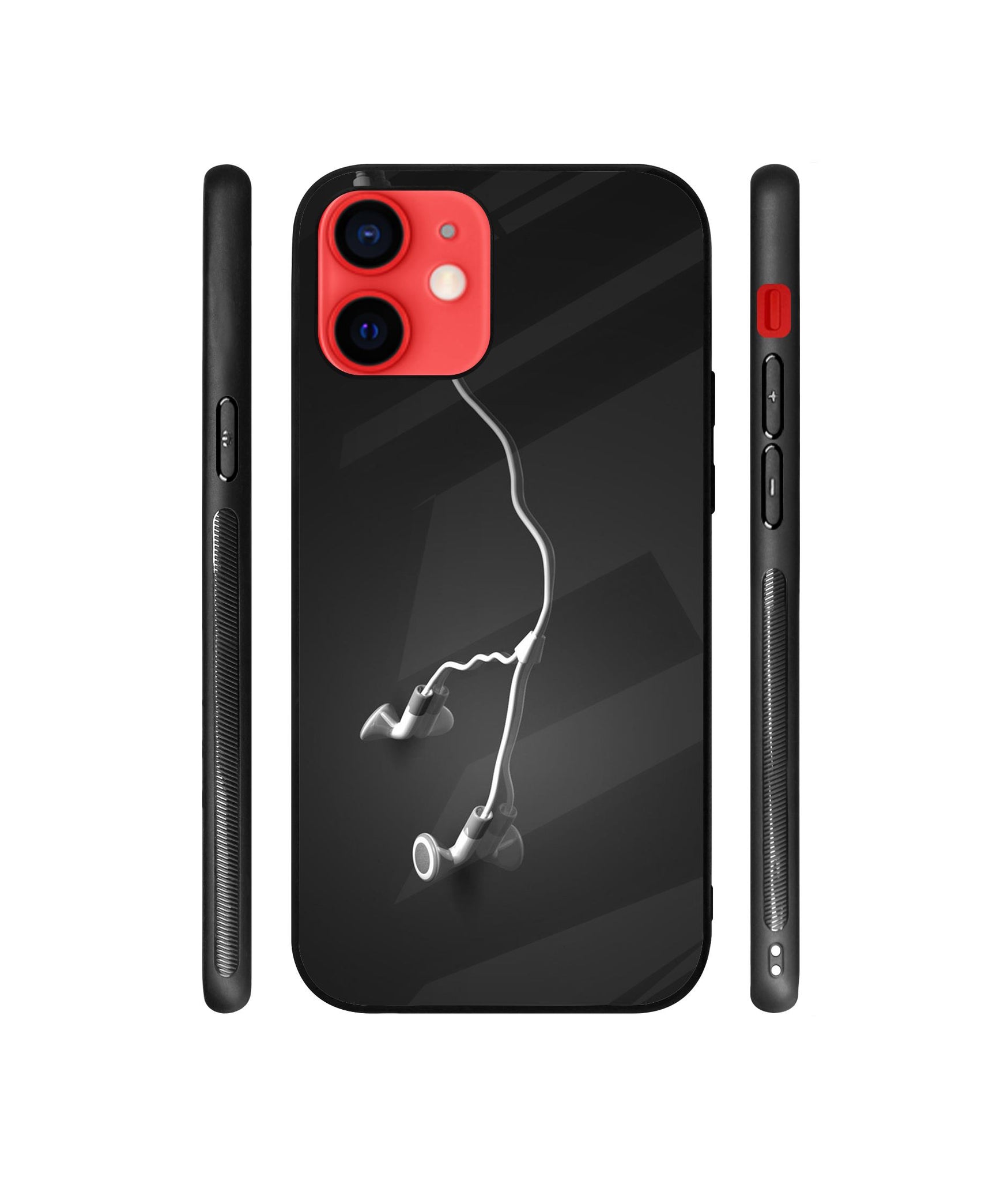 Music Designer Printed Glass Cover for Apple iPhone 12 / iPhone 12 Pro