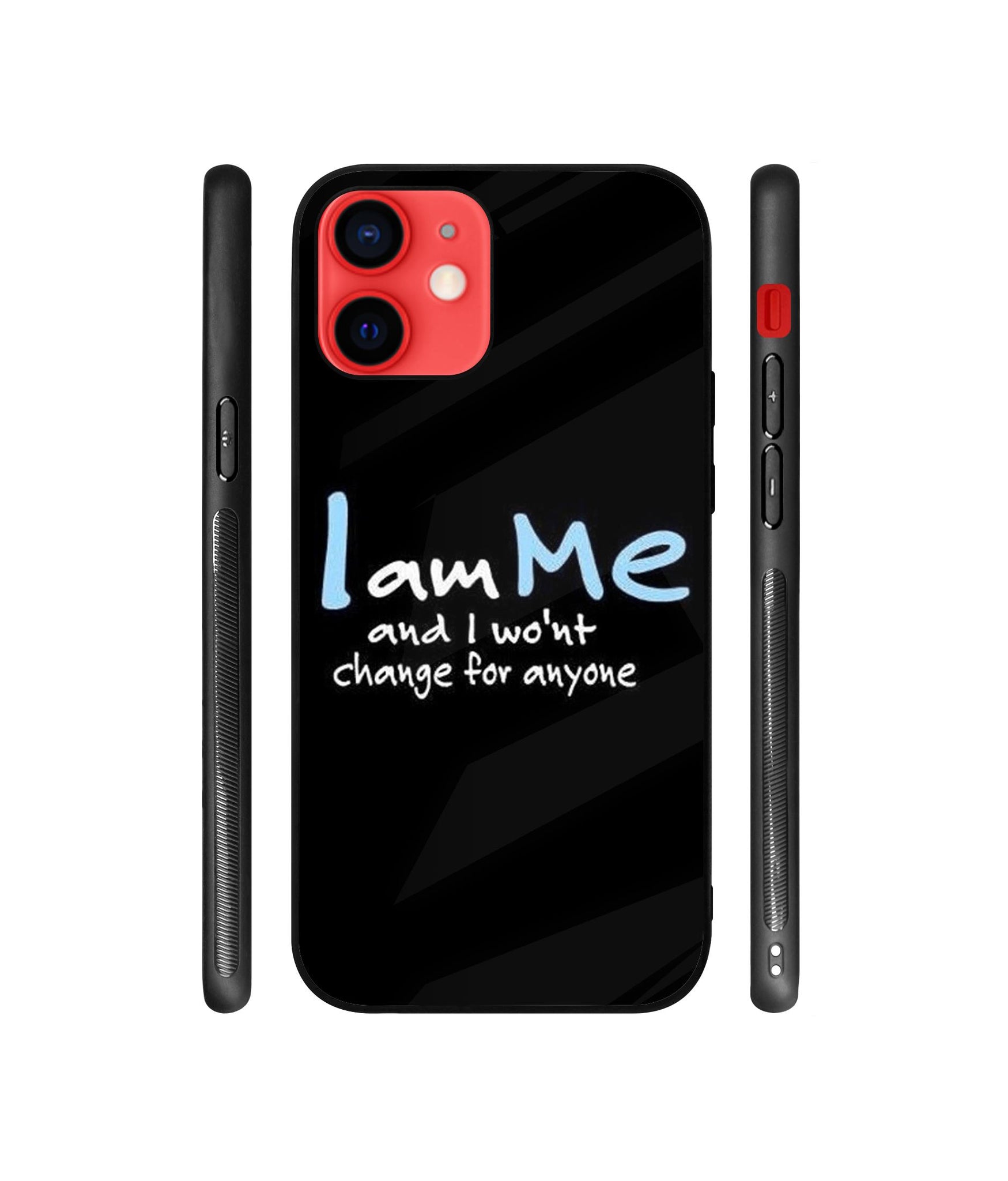 Quotes Designer Printed Glass Cover for Apple iPhone 12 / iPhone 12 Pro