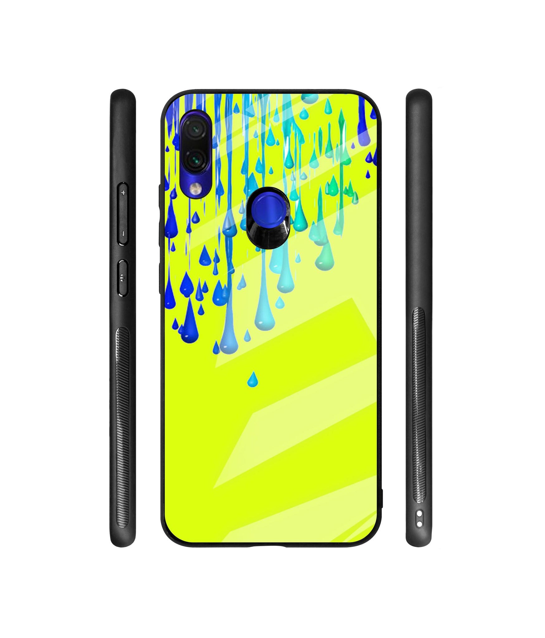 Neon Paint Designer Printed Glass Cover for Mi Redmi Note 7 / Note 7 Pro / Note 7S