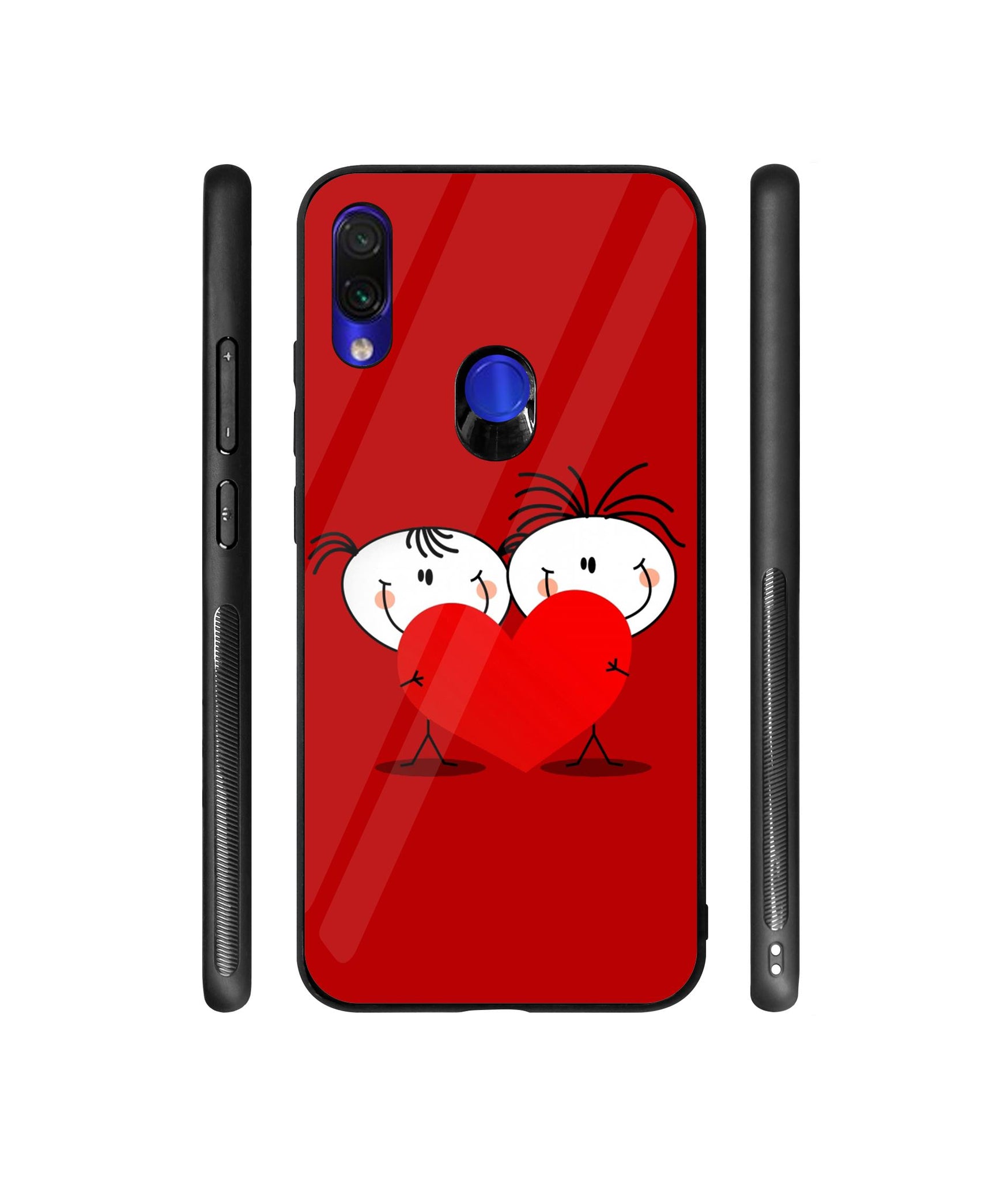 Valentines Day Designer Printed Glass Cover for Mi Redmi Note 7 / Note 7 Pro / Note 7S