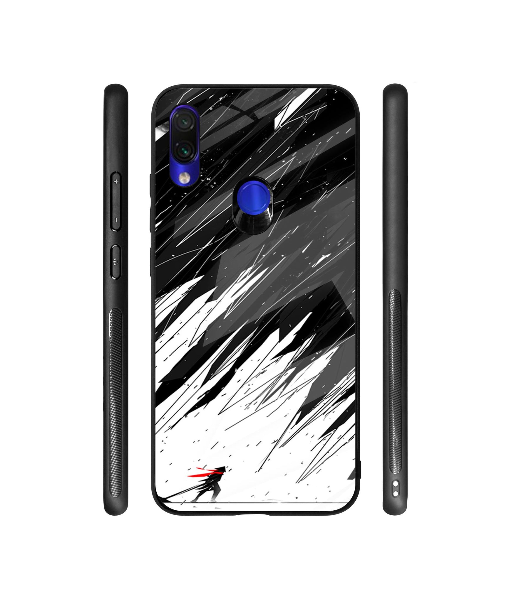 USA Flag Designer Printed Glass Cover for Mi Redmi Note 7 / Note 7 Pro / Note 7S