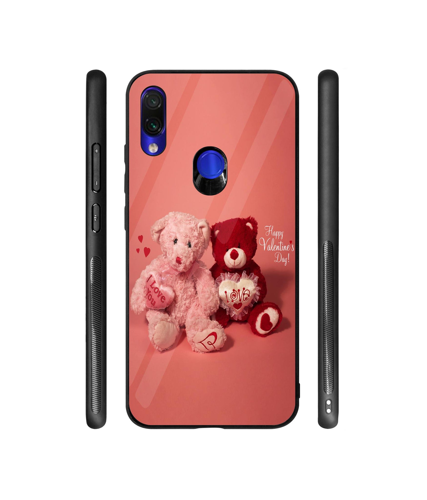 Valentine Day Designer Printed Glass Cover for Mi Redmi Note 7 / Note 7 Pro / Note 7S