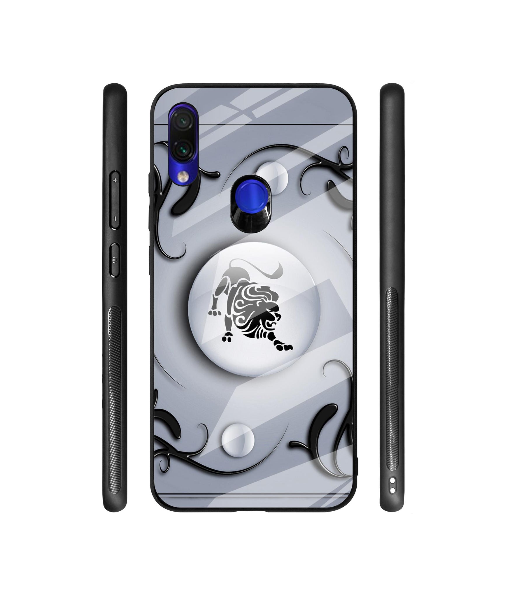 Leo Designer Printed Glass Cover for Mi Redmi Note 7 / Note 7 Pro / Note 7S