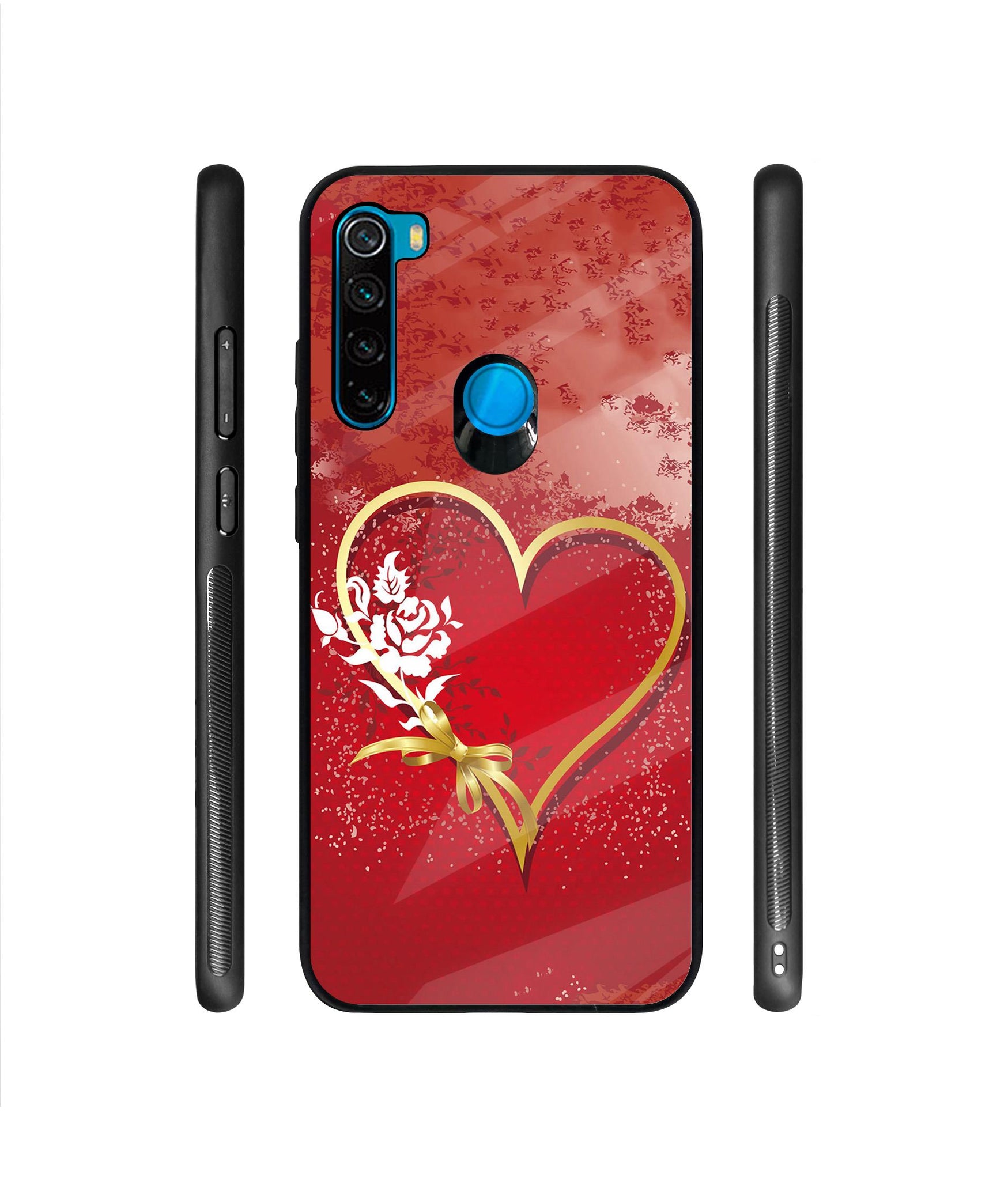 Dark Night Park Designer Printed Glass Cover for Mi Redmi Note 8