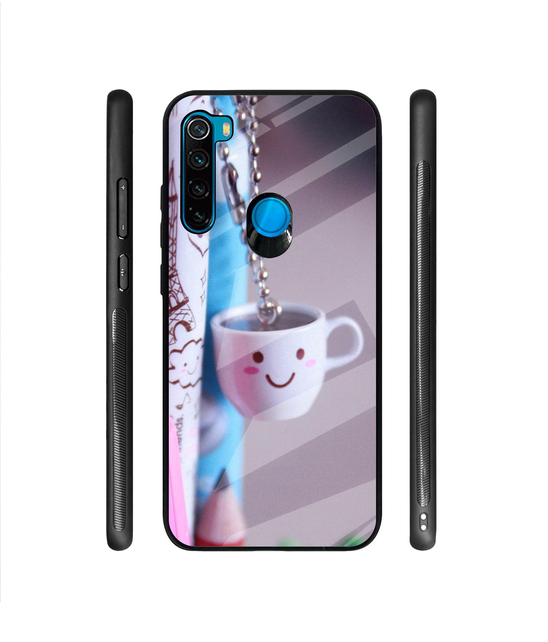 Photography Designer Printed Glass Cover for Mi Redmi Note 8