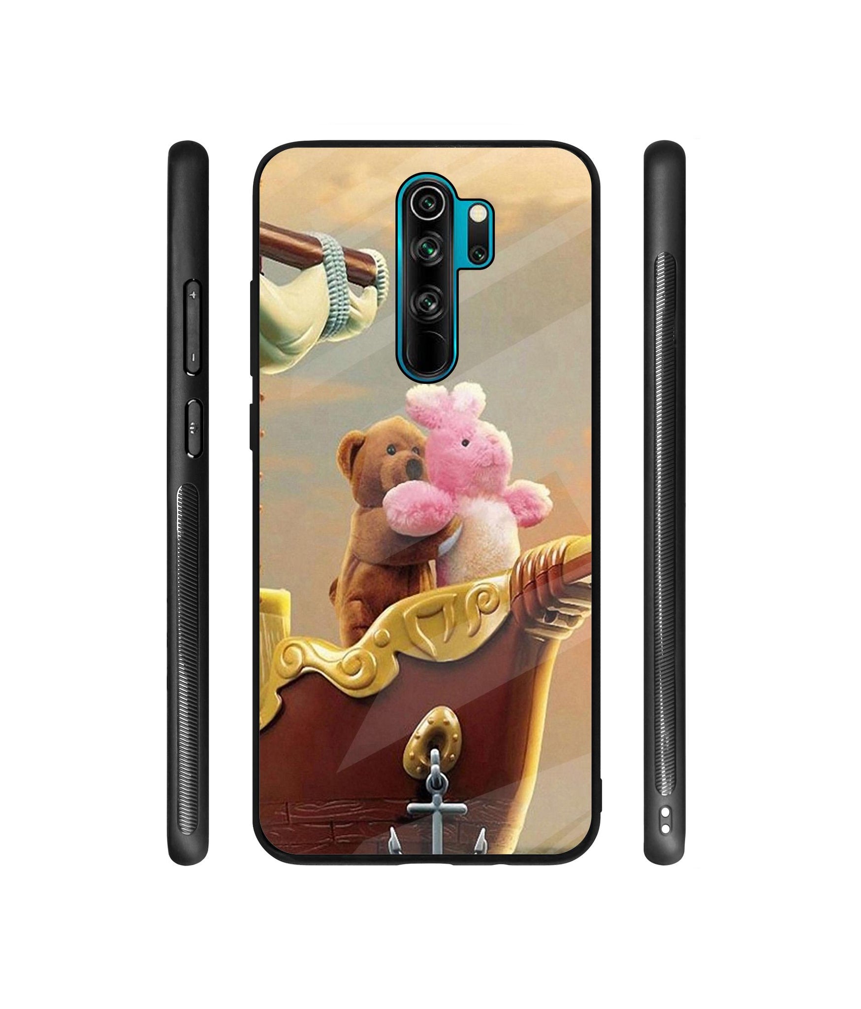 Funny Titanic Designer Printed Glass Cover for Mi Redmi Note 8 Pro