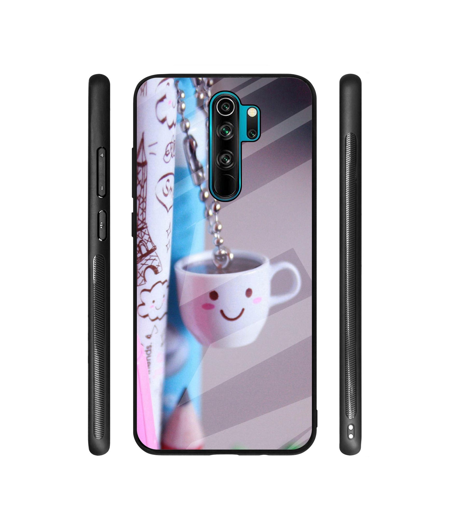 Photography Designer Printed Glass Cover for Mi Redmi Note 8 Pro