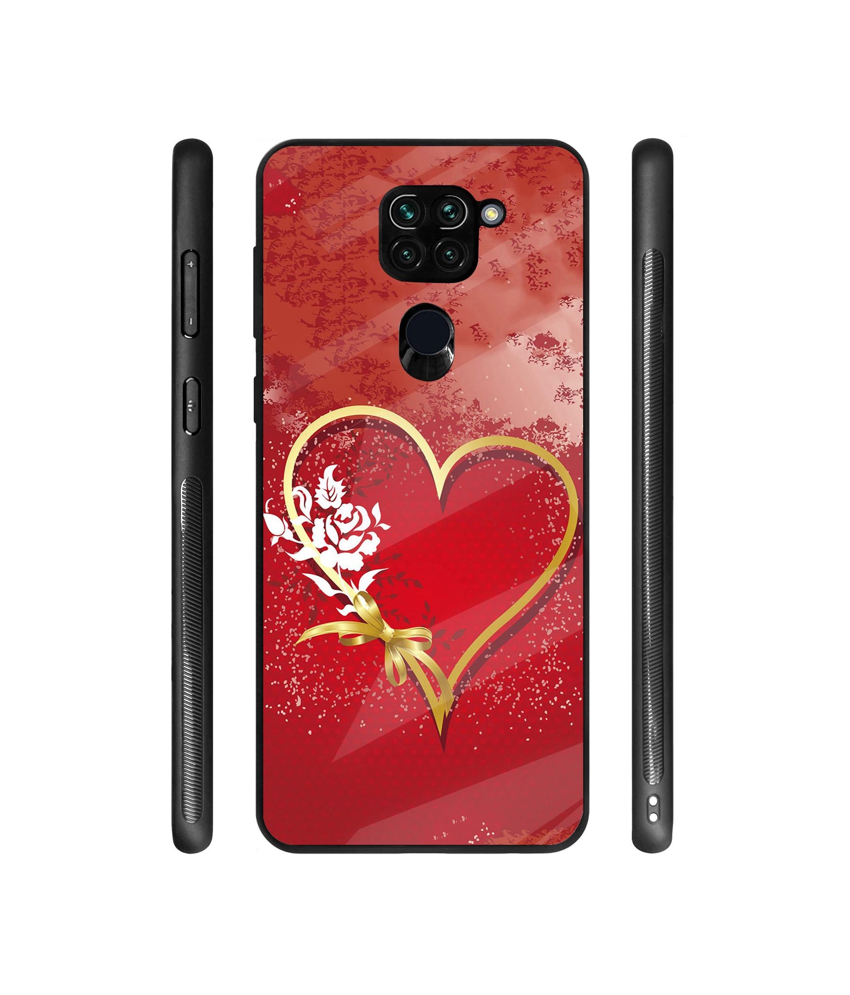 Dark Night Park Designer Printed Glass Cover for Mi Redmi Note 9