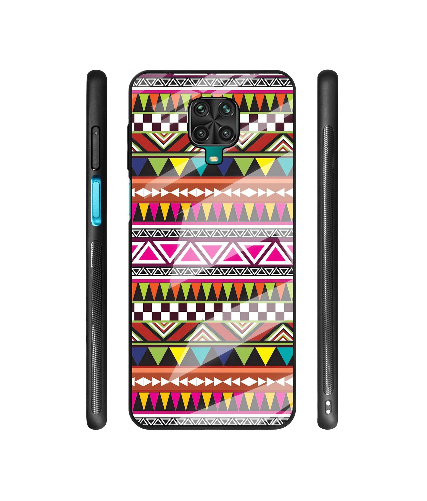 Azatel Designer Printed Glass Cover for Mi Redmi Note 9 Pro / Redmi Note 9 Pro Max / Poco M2 Pro