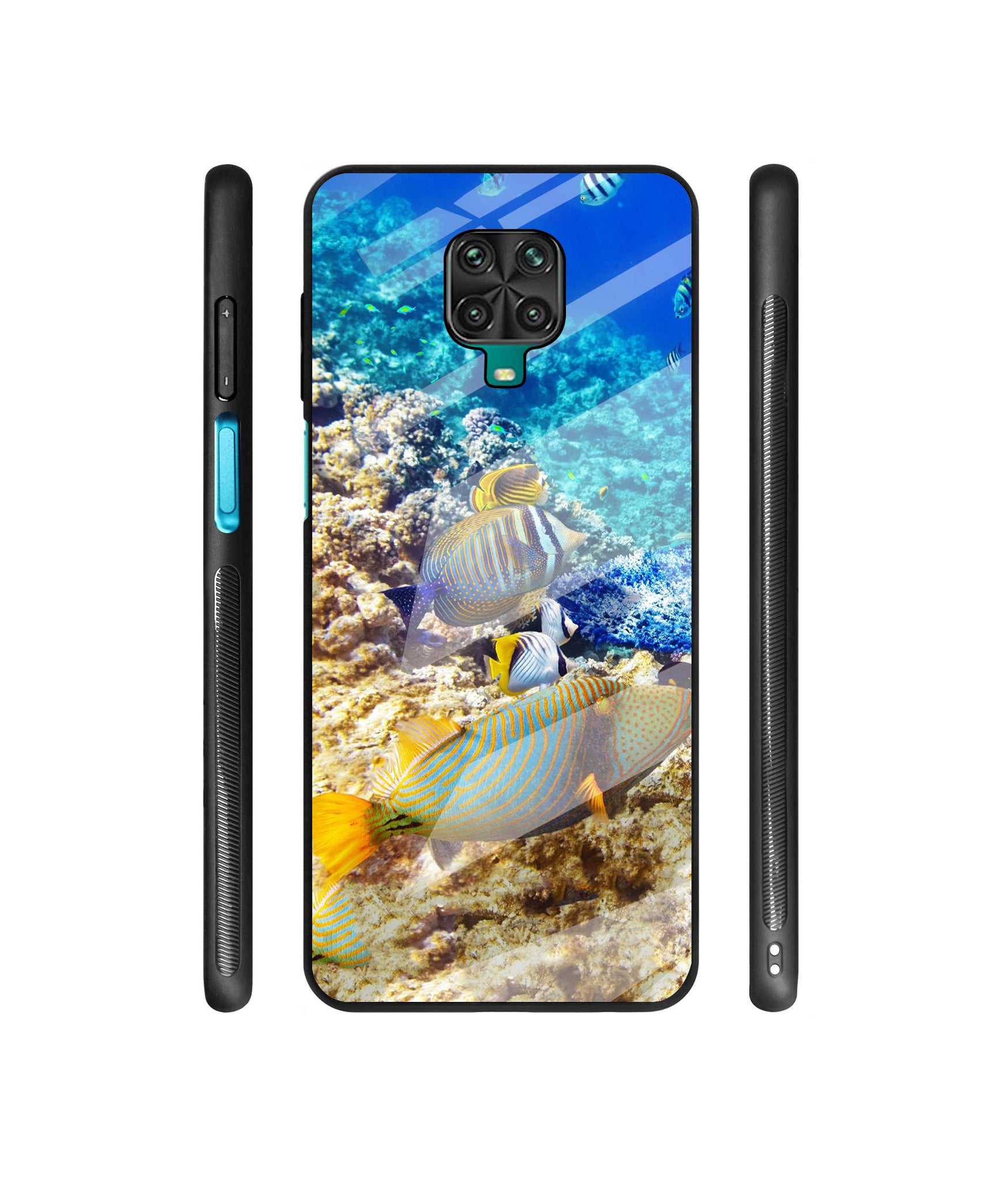 Underwater World Designer Printed Glass Cover for Mi Redmi Note 9 Pro / Redmi Note 9 Pro Max / Poco M2 Pro