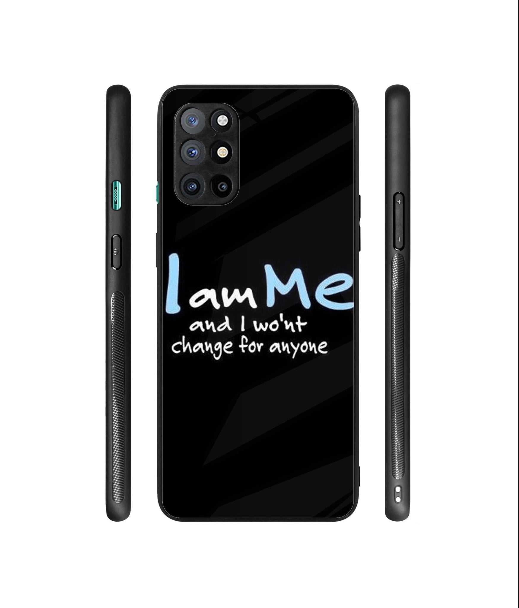 Quotes Designer Printed Glass Cover for OnePlus 8T