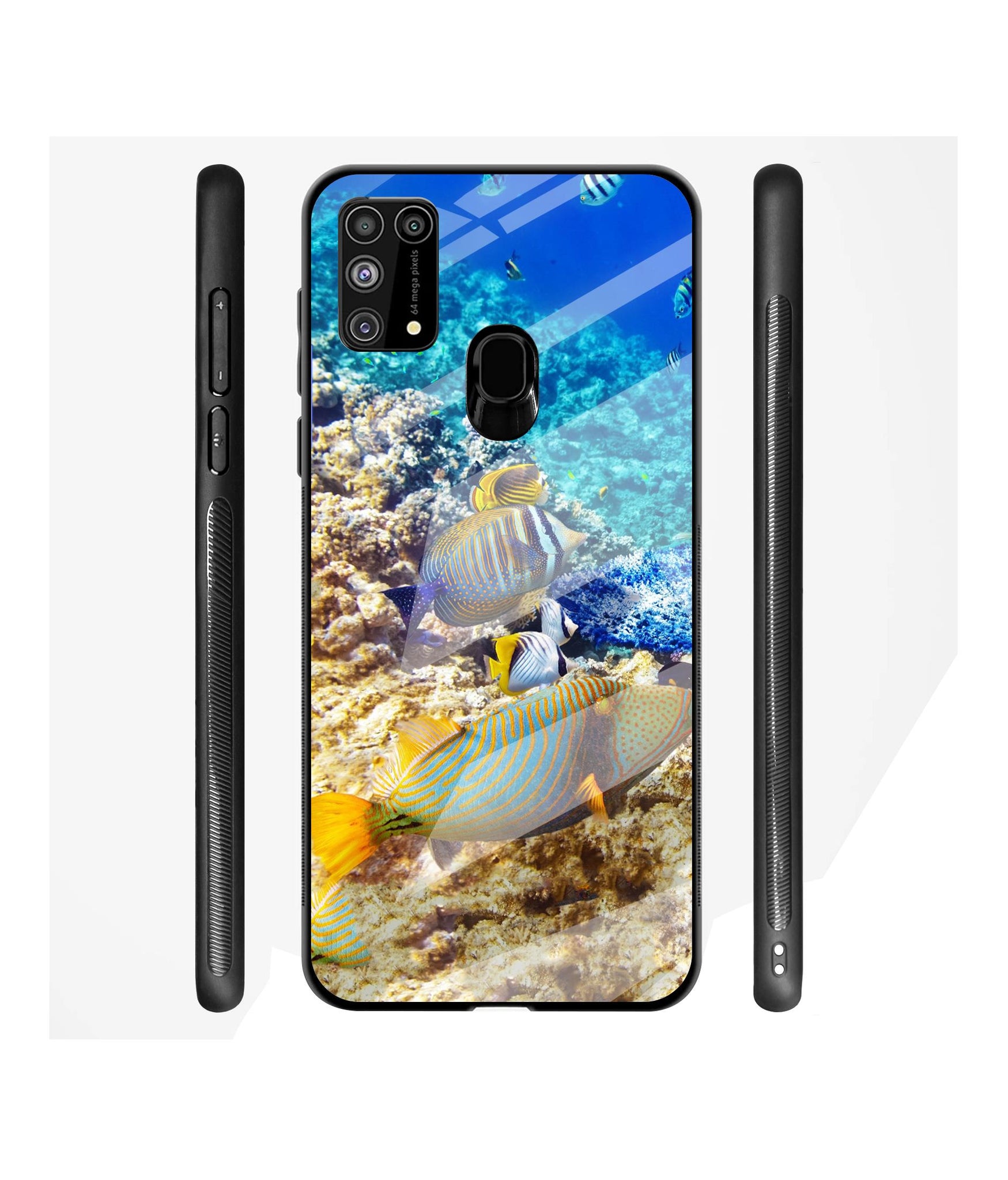 Underwater World Designer Printed Glass Cover for Samsung Galaxy M31 Prime / M31 / F41