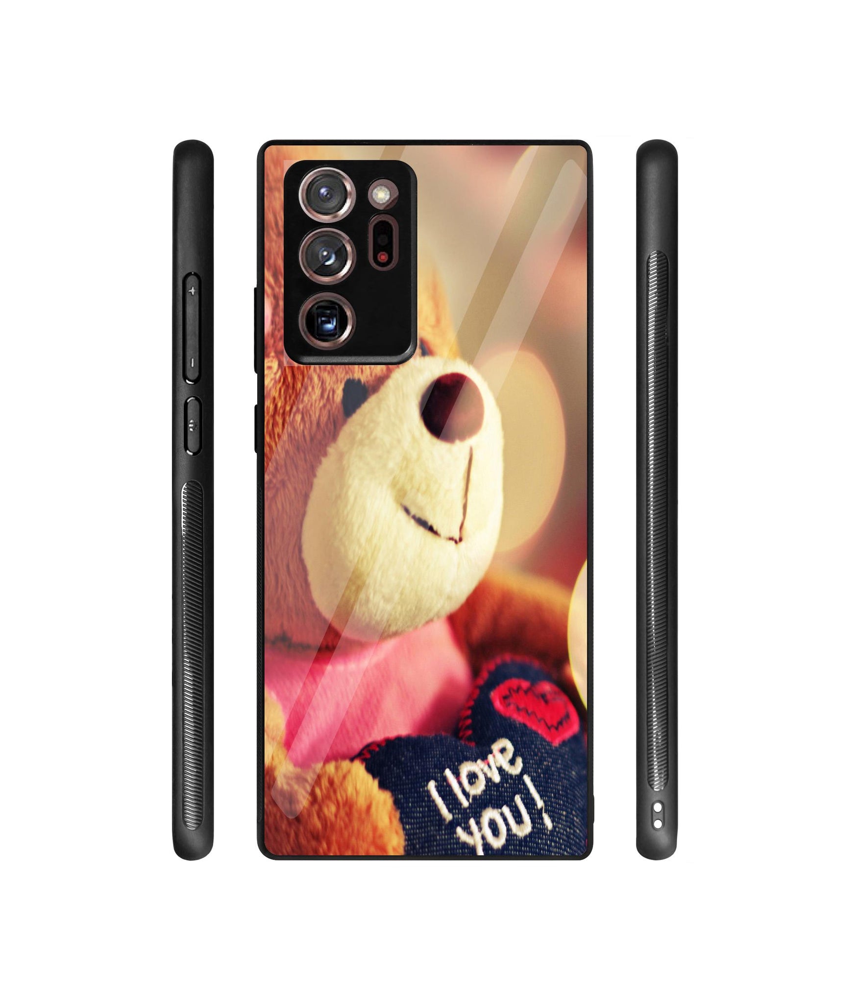 Teddy Bear Designer Printed Glass Cover for Samsung Galaxy Note 20 Ultra