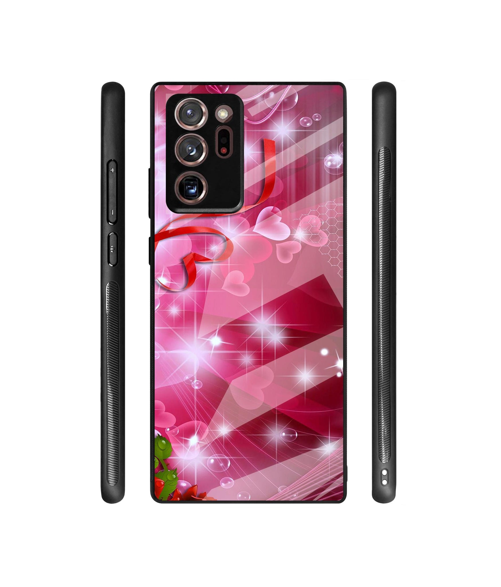 Love Designer Printed Glass Cover for Samsung Galaxy Note 20 Ultra