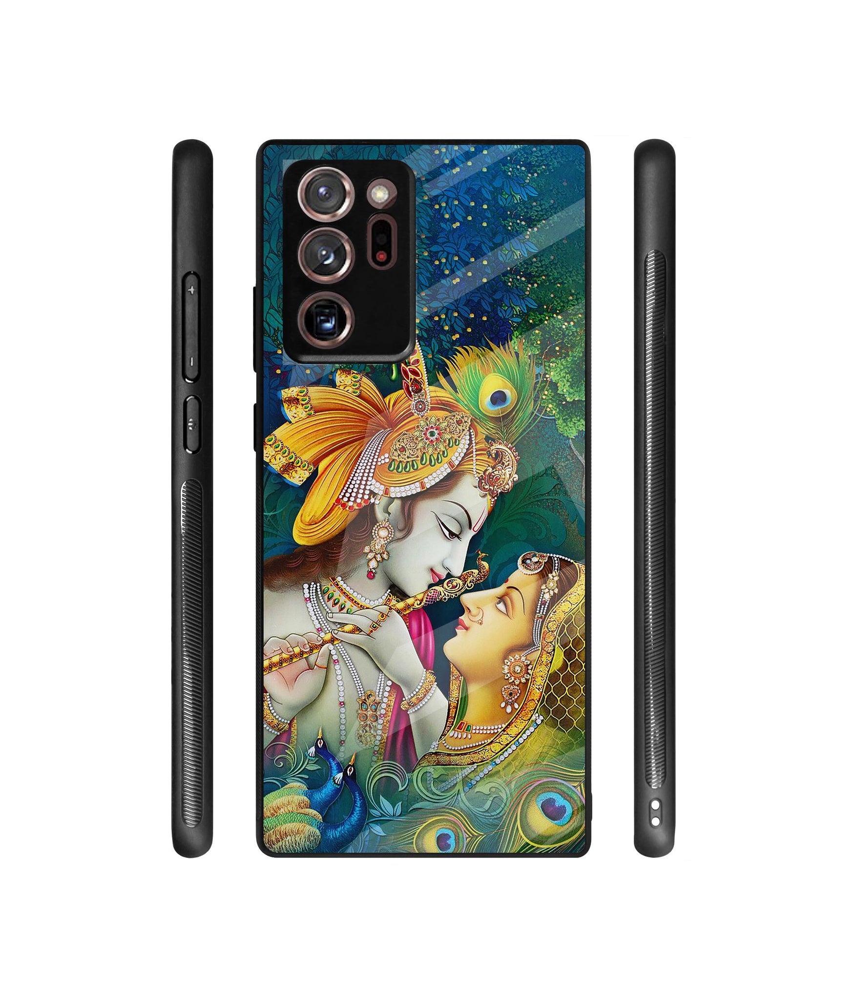 Radha Kishan Love Designer Printed Glass Cover for Samsung Galaxy Note 20 Ultra
