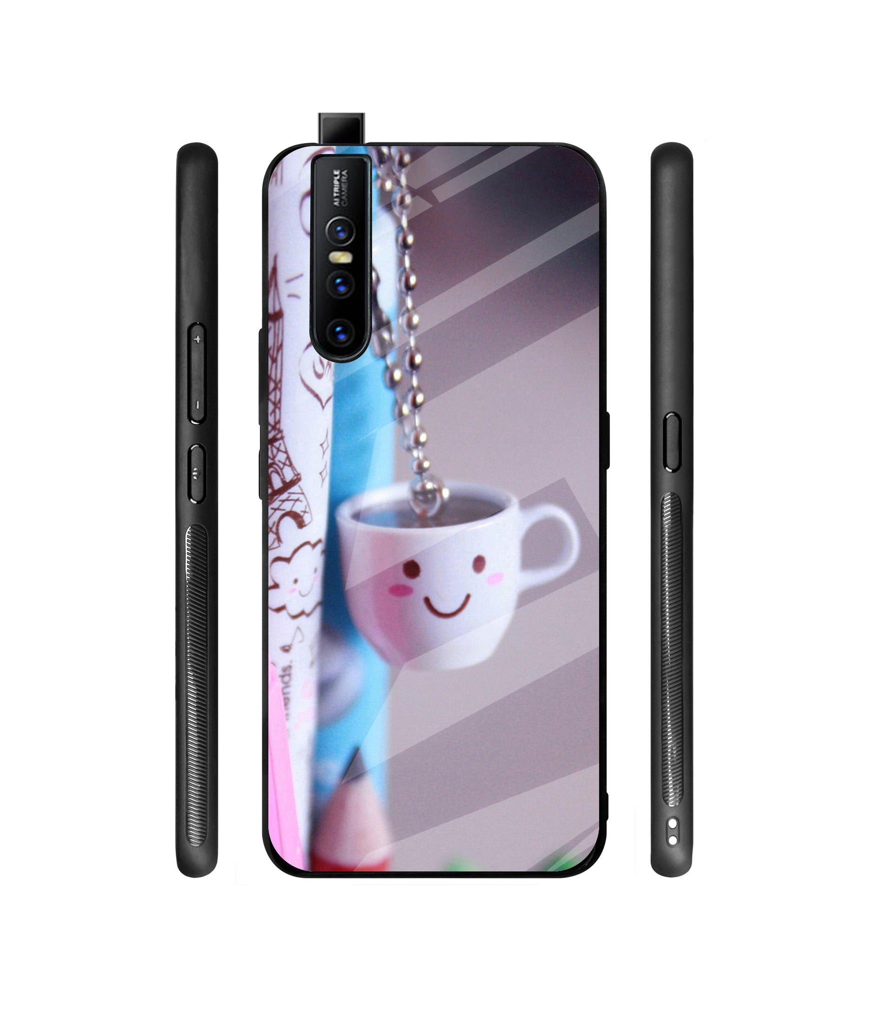 Photography Designer Printed Glass Cover for Vivo V15 Pro