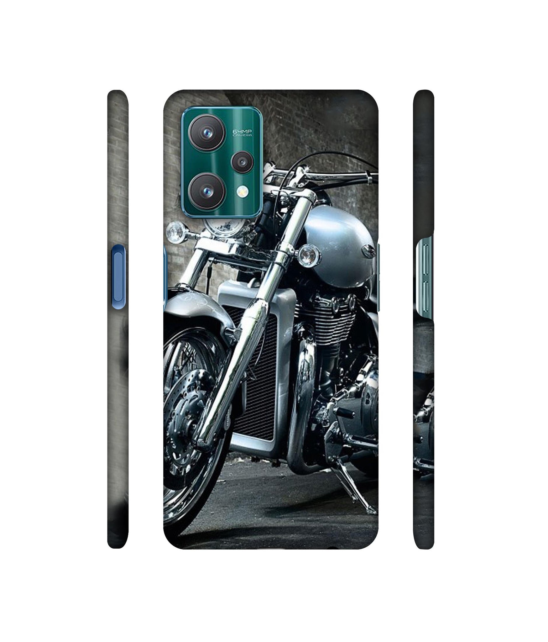 Motorcycle Designer Hard Back Cover for Realme 9 Pro 5G