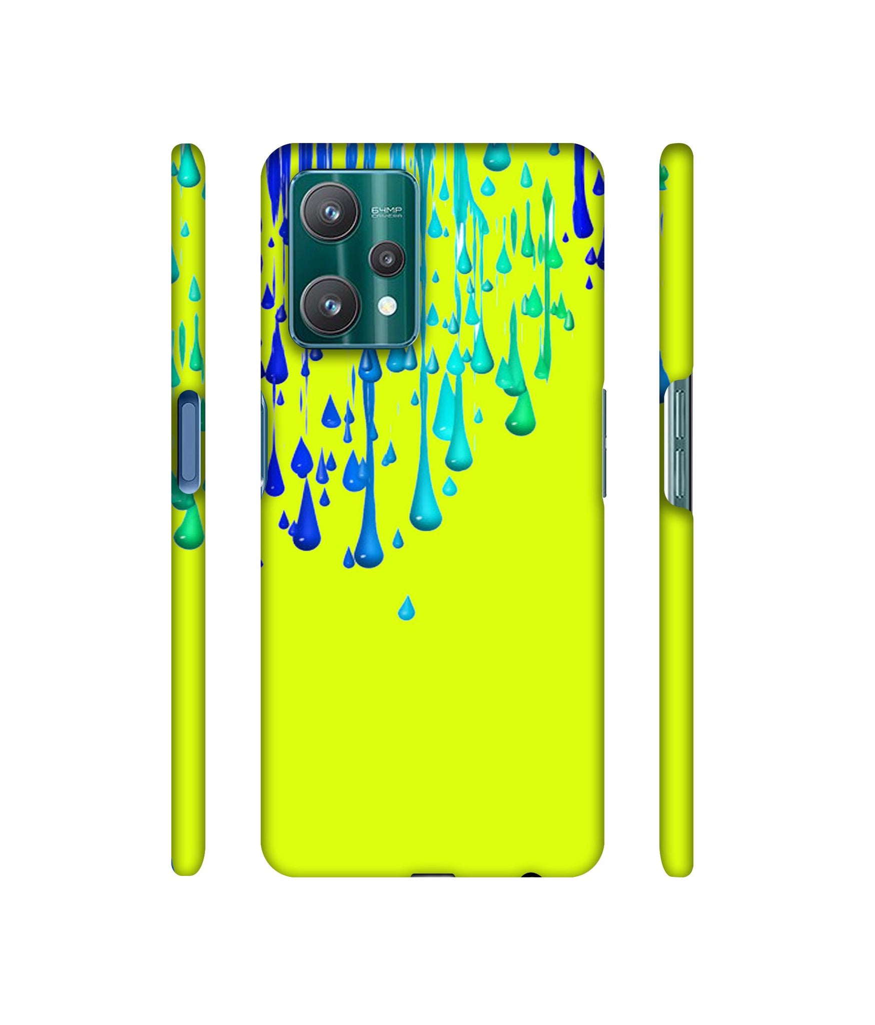 Neon Paint Designer Hard Back Cover for Realme 9 Pro 5G