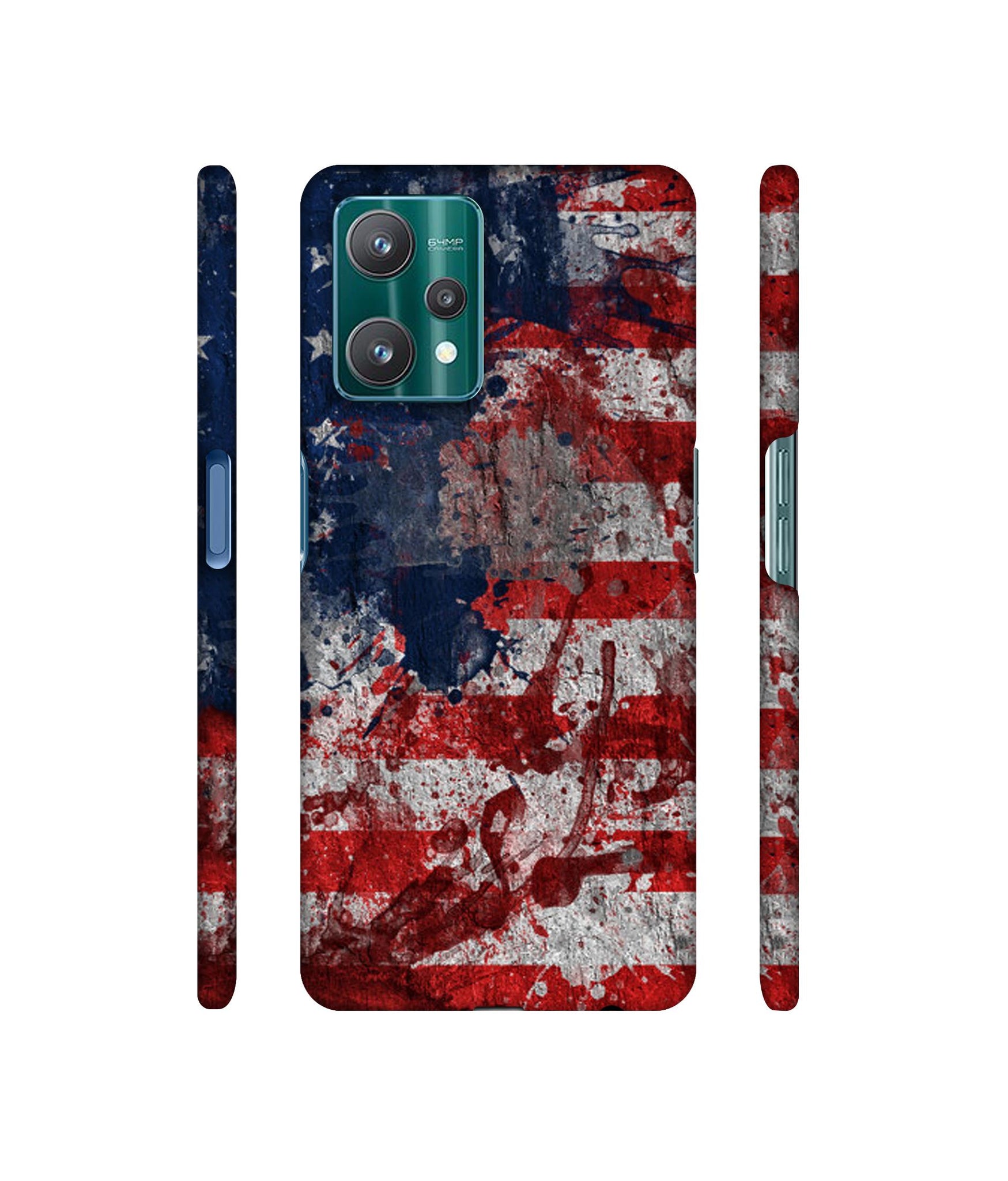 Painting American Designer Hard Back Cover for Realme 9 Pro 5G