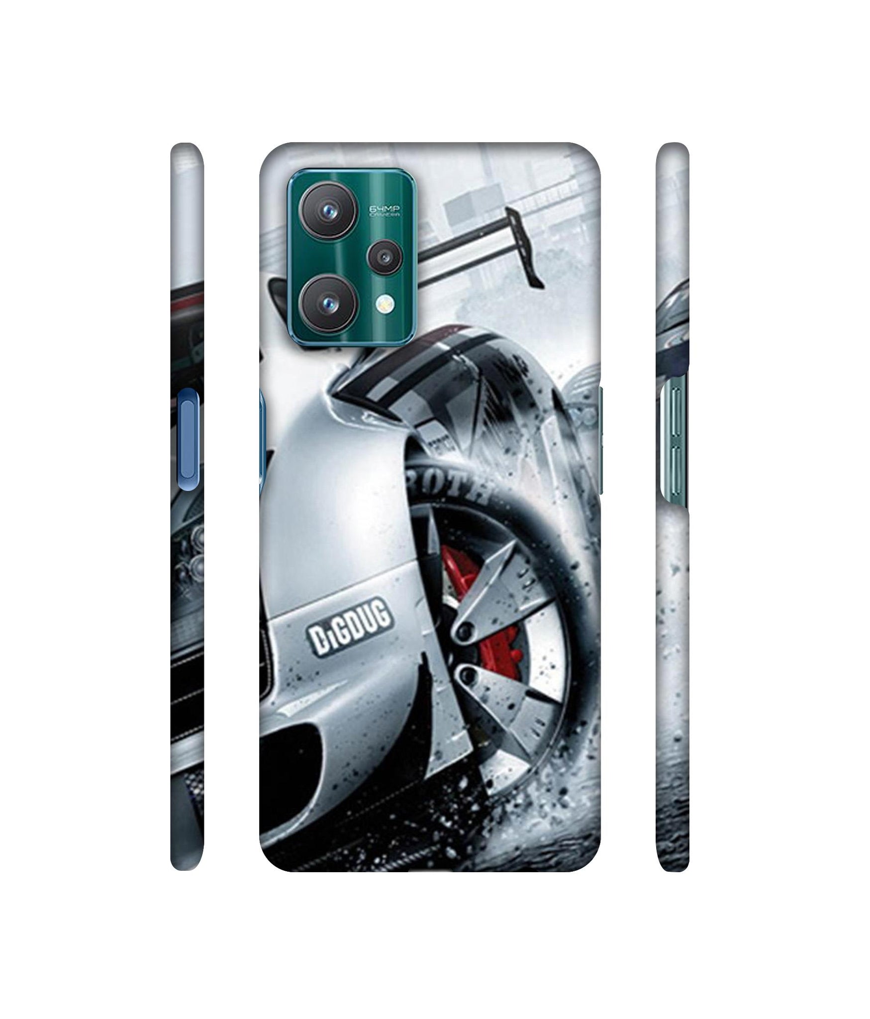 Drift Sport Print Designer Hard Back Cover for Realme 9 Pro 5G