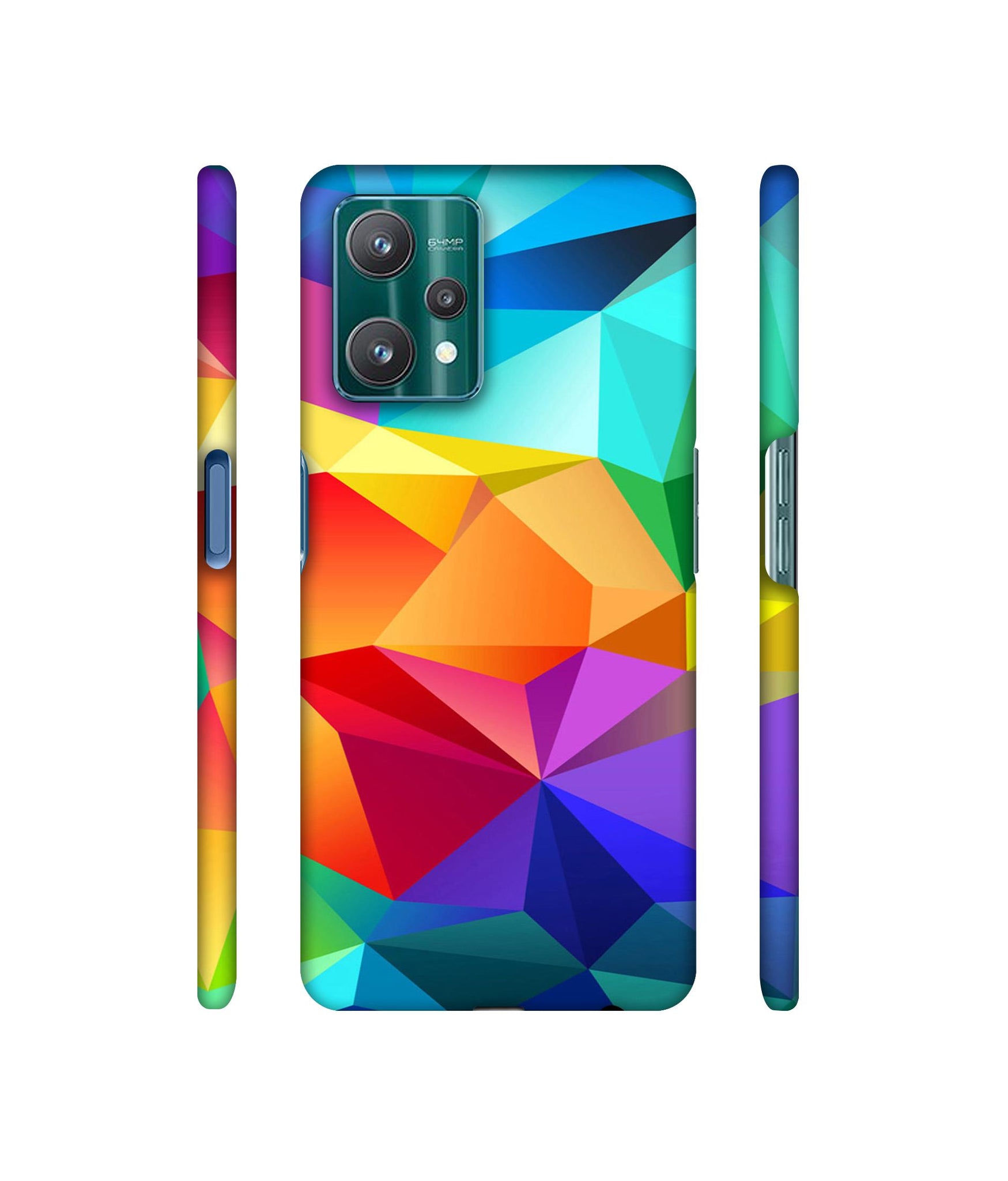 Colorful Pattern Designer Hard Back Cover for Realme 9 Pro 5G