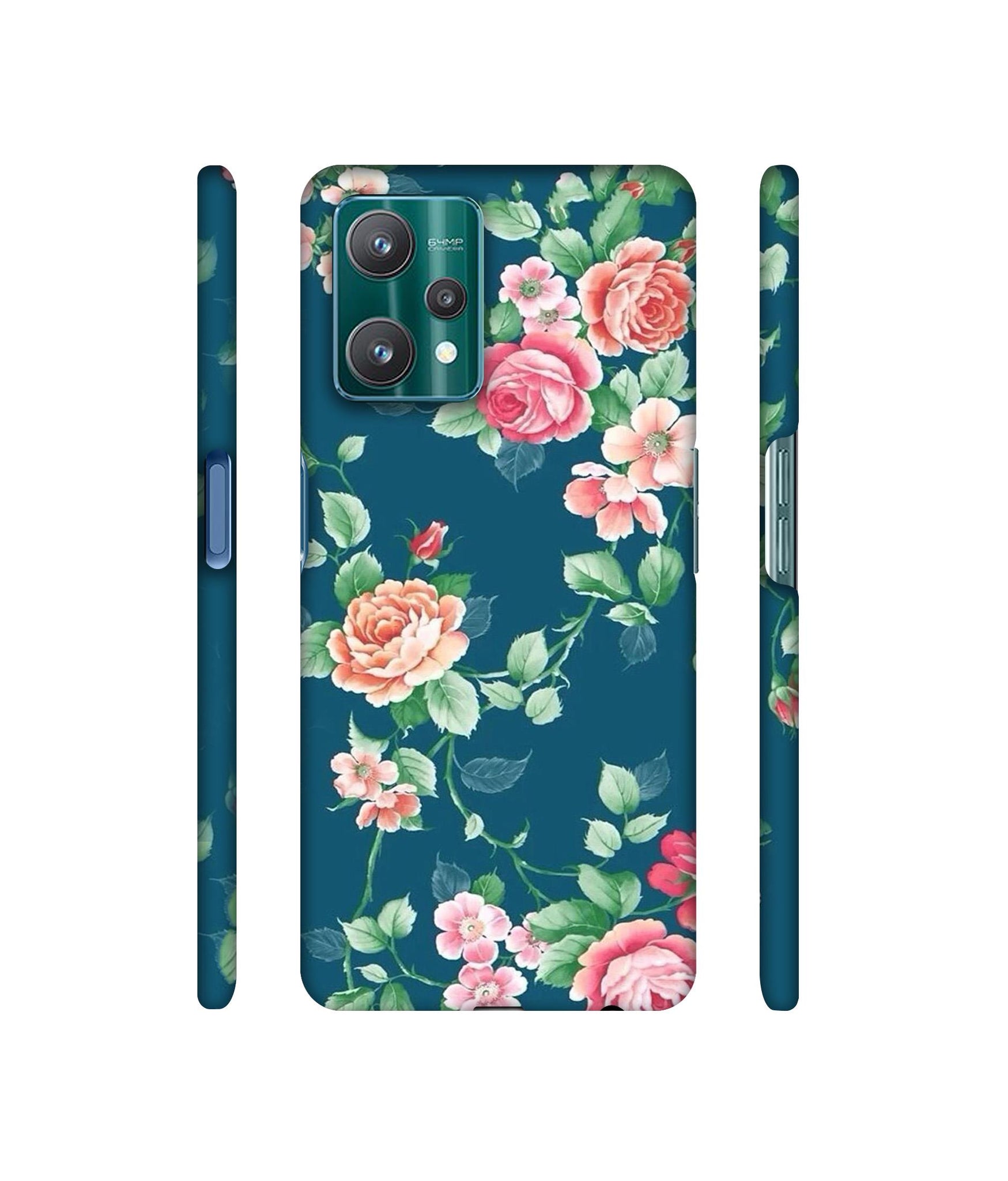 Vintage Floral Designer Hard Back Cover for Realme 9 Pro 5G