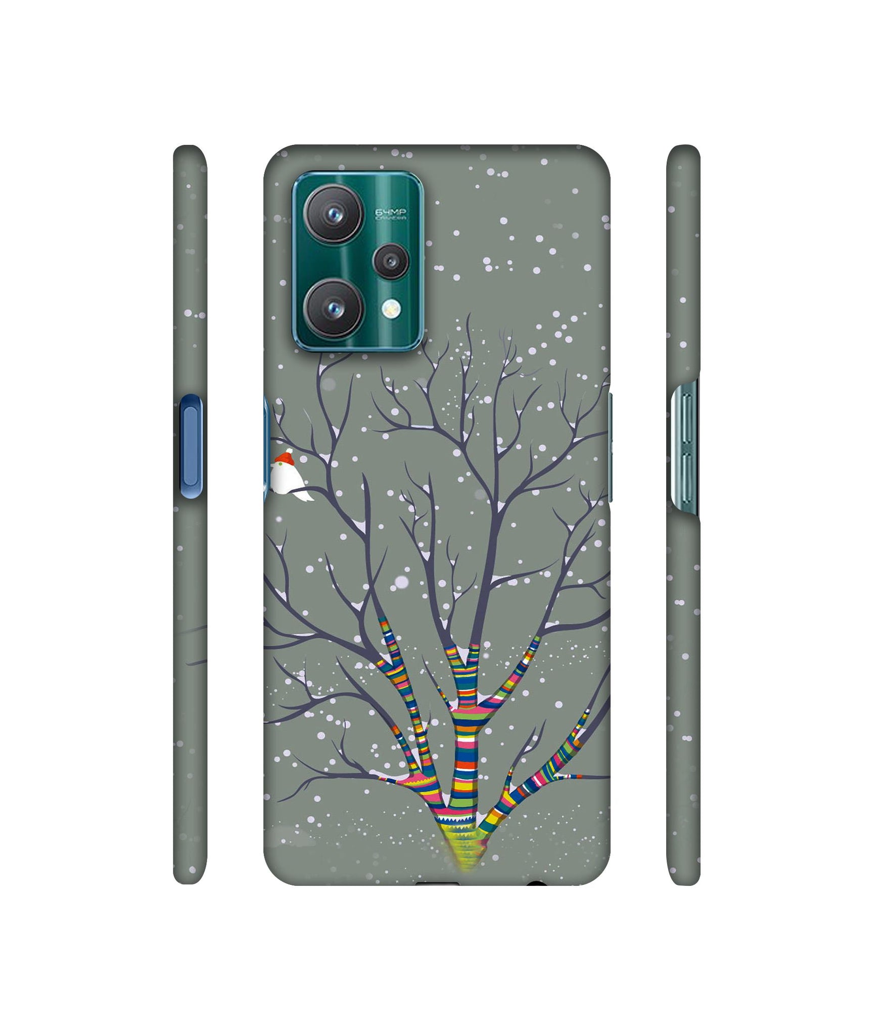 Winter Pattern Print Designer Hard Back Cover for Realme 9 Pro 5G