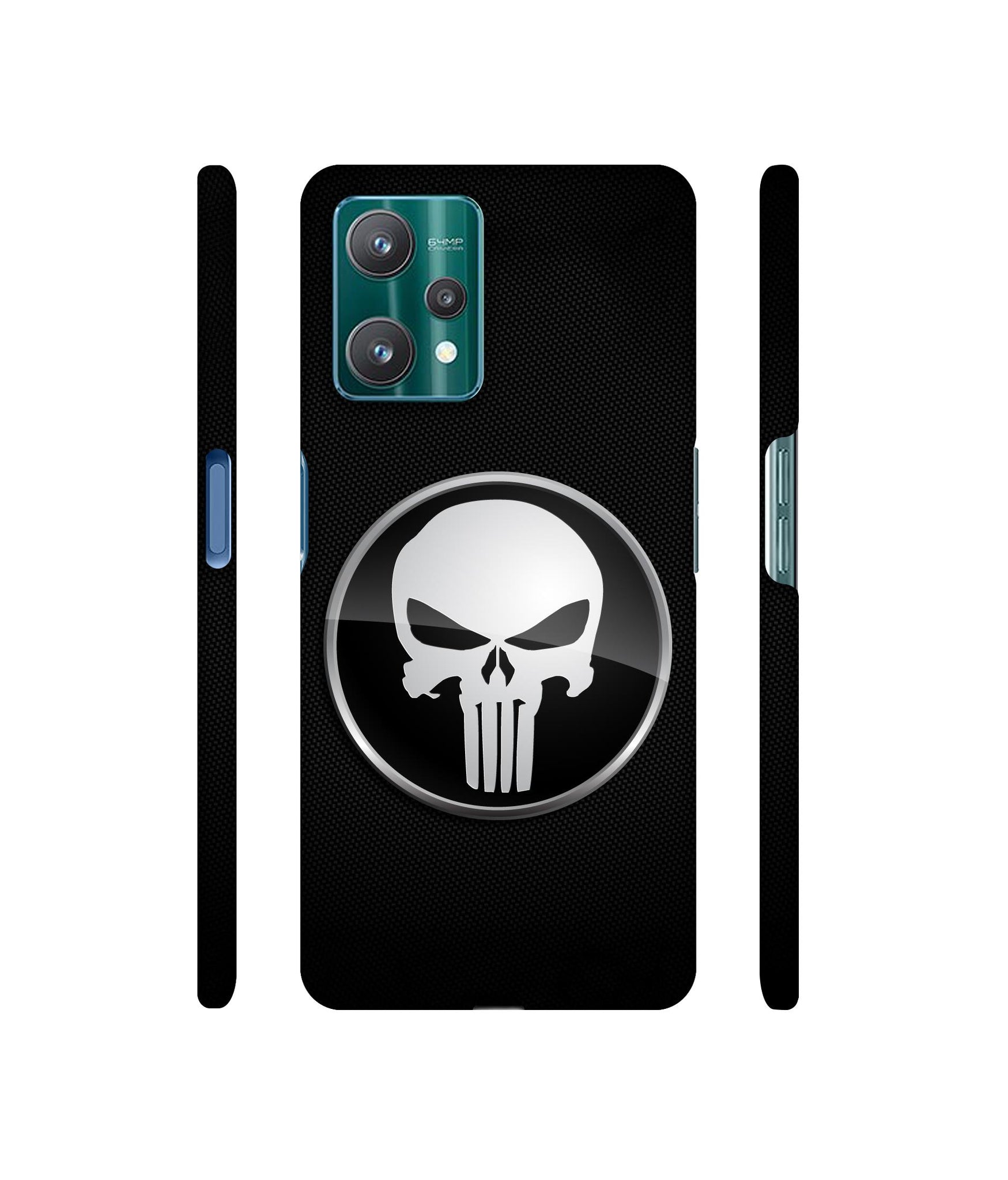 Skull Pattern Designer Hard Back Cover for Realme 9 Pro 5G