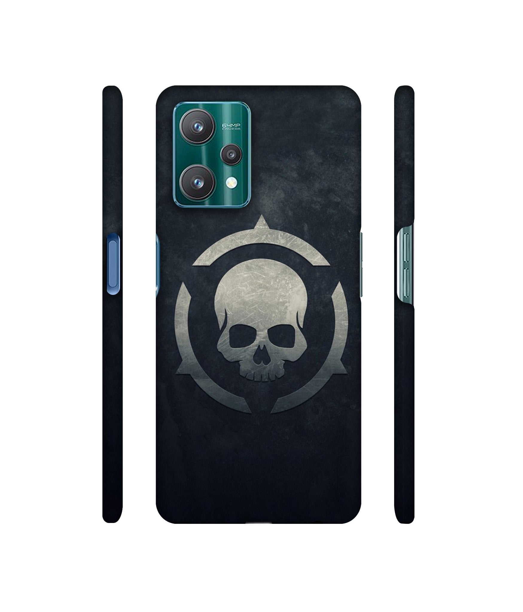 Skull Pattern Print Designer Hard Back Cover for Realme 9 Pro 5G