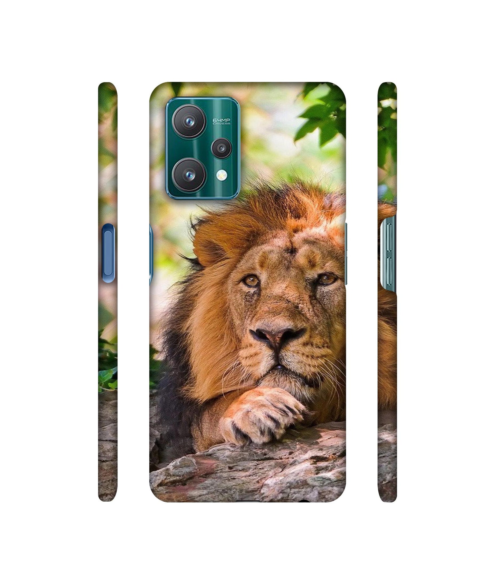 Tiger Pattern Print Designer Hard Back Cover for Realme 9 Pro 5G