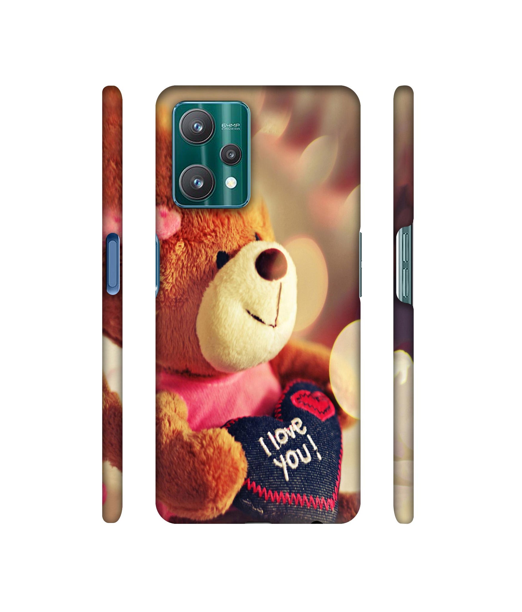 Teddy Bear Designer Hard Back Cover for Realme 9 Pro 5G