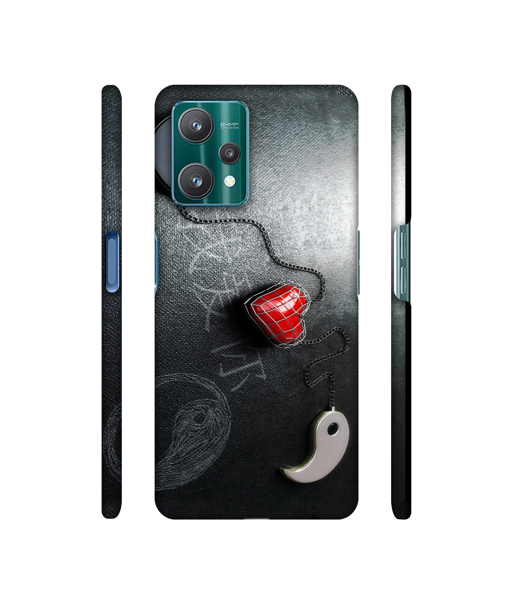 Chinnese Yin and Yang Designer Hard Back Cover for Realme 9 Pro 5G