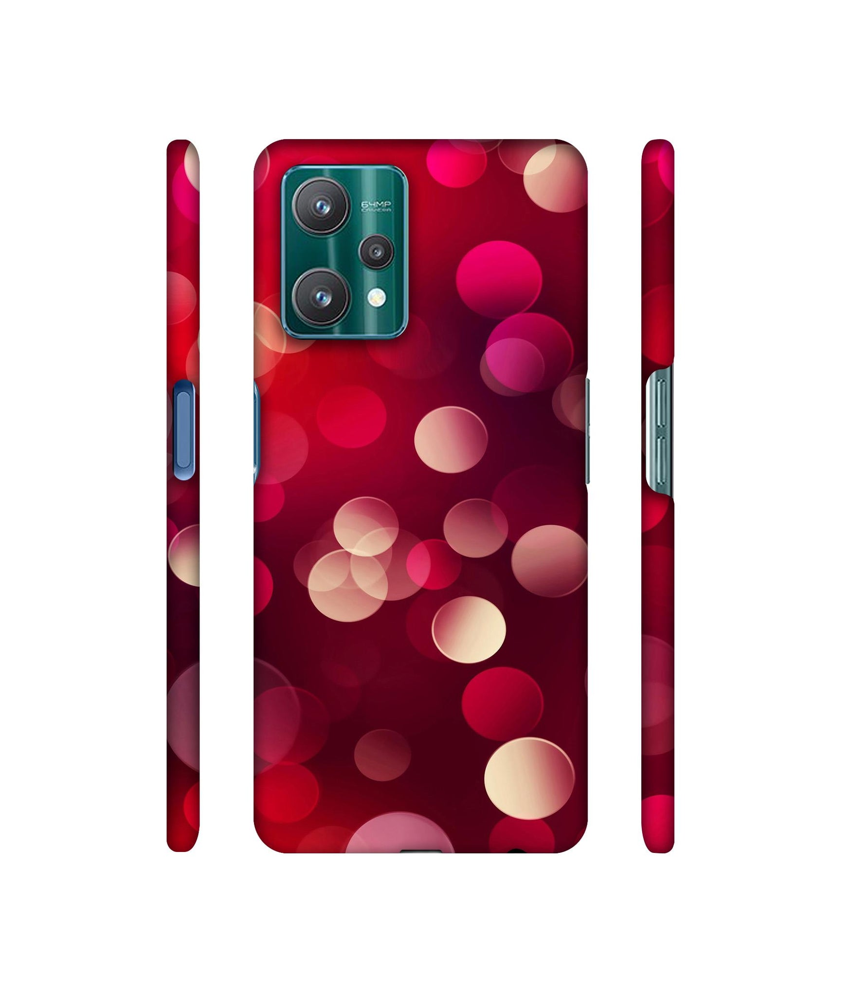 3D Circles Designer Hard Back Cover for Realme 9 Pro 5G