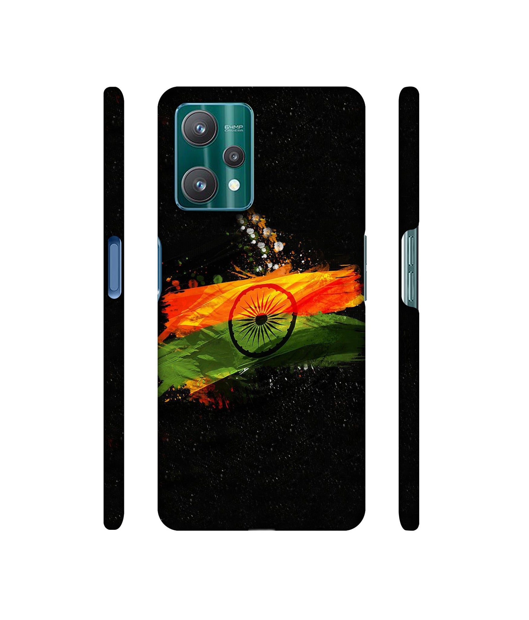 Indian Flag Designer Hard Back Cover for Realme 9 Pro 5G