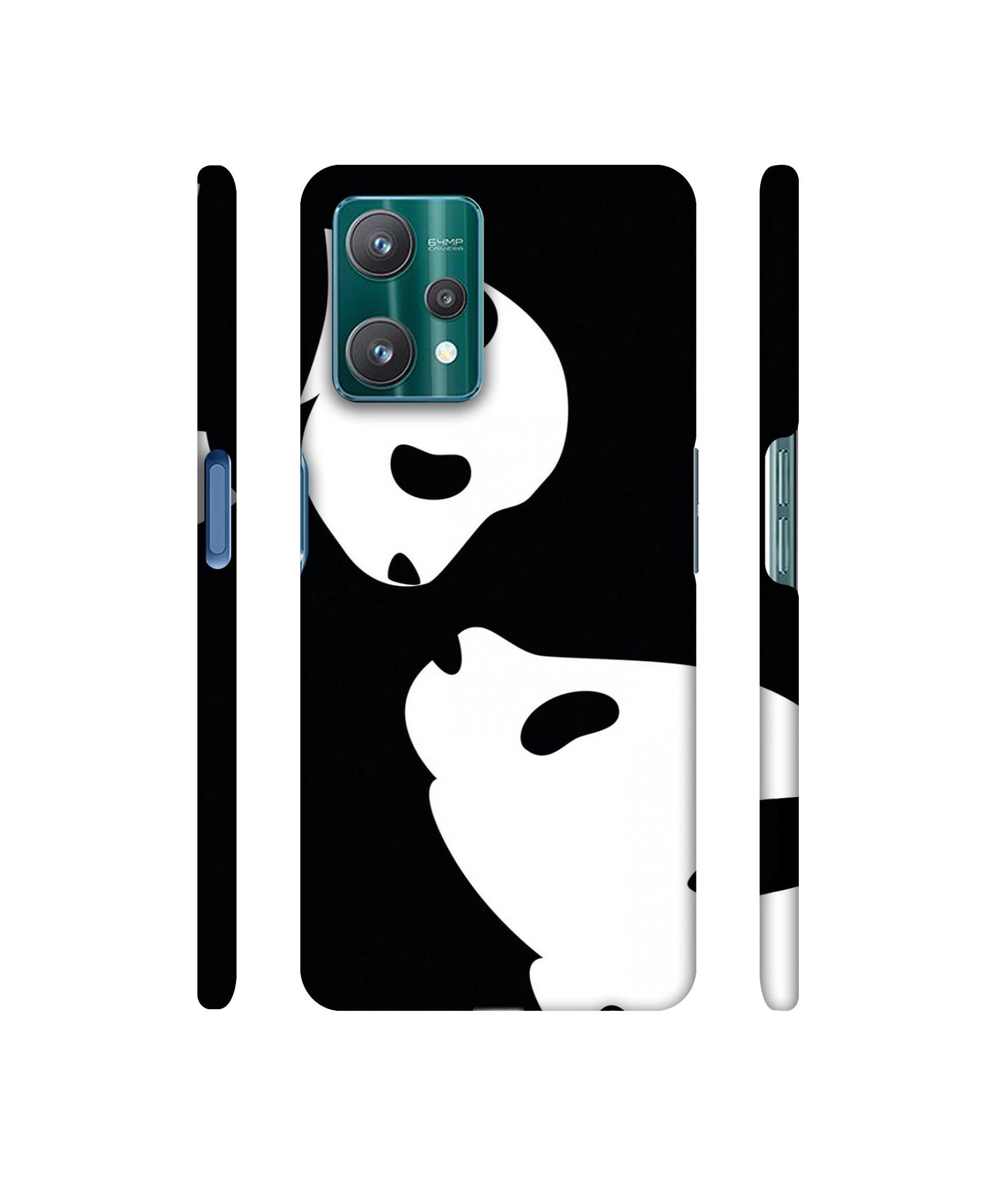 Panda Drawing Designer Hard Back Cover for Realme 9 Pro 5G