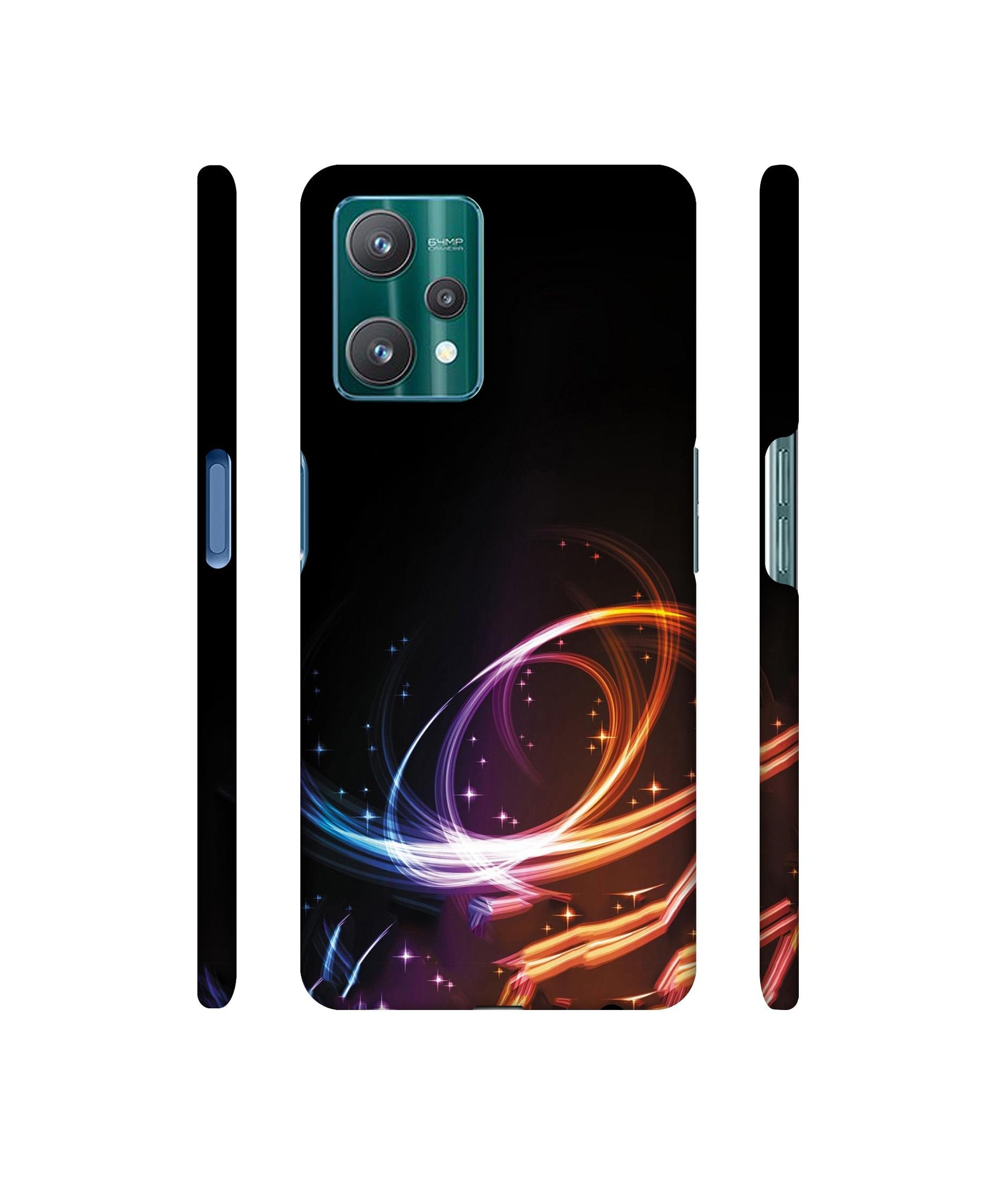 Abstract Background Designer Hard Back Cover for Realme 9 Pro 5G